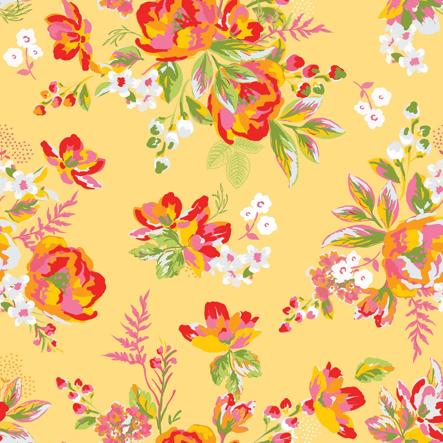 Picnic Florals by My Mind's Eye for Riley Blake