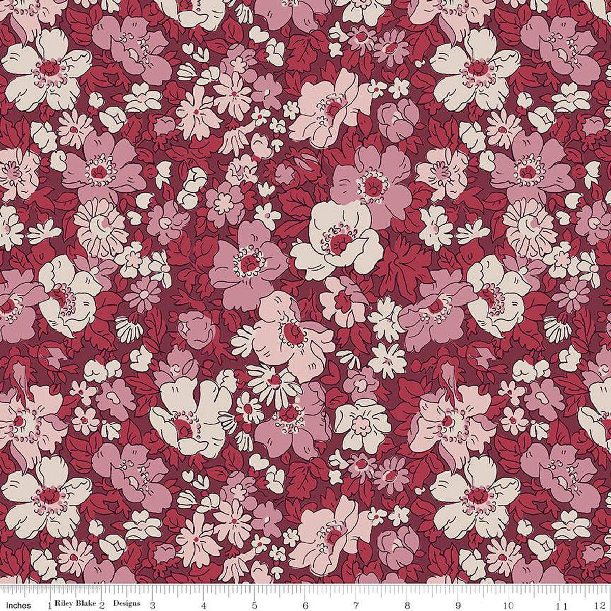 Cosmos Park A1  | 107" Quilt Backing Fabric by Liberty Fabrics for Riley Blake | 0166W68100A