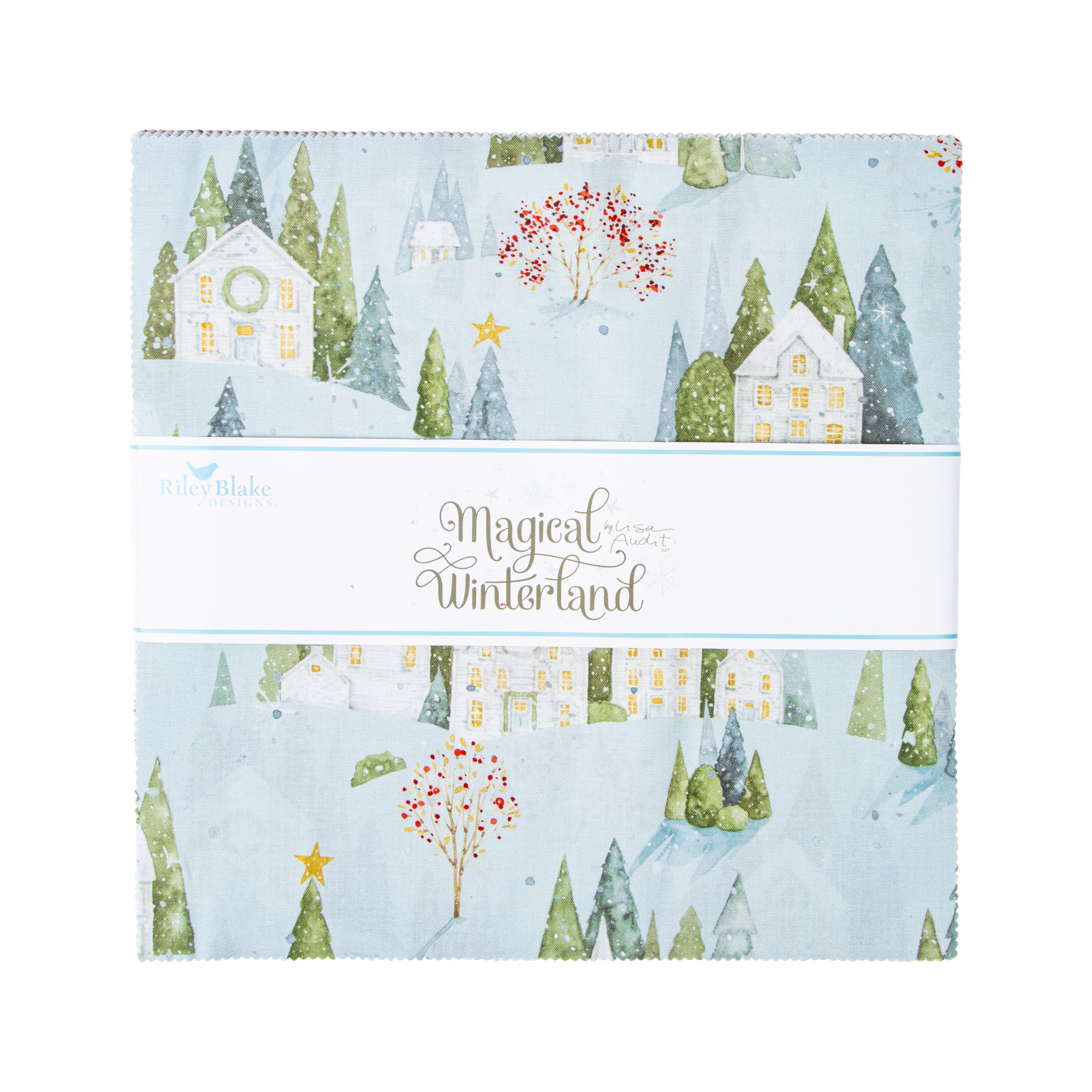 Magical Winterland | 10" Precut Squares by Lisa Audit for Riley Blake | 42pcs