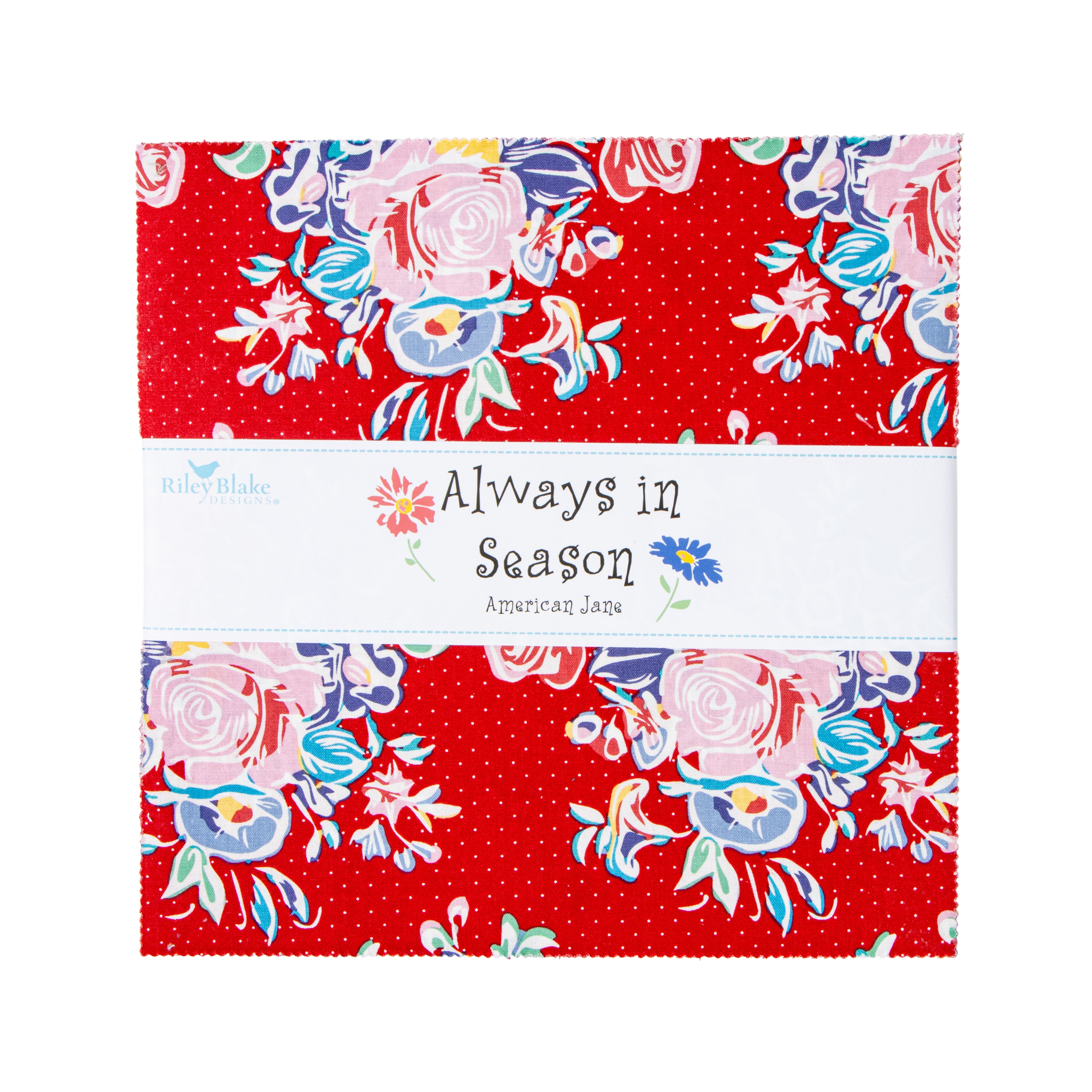 Always in Season | 10" Square Pack by American Jane for Riley Blake | 42 pcs