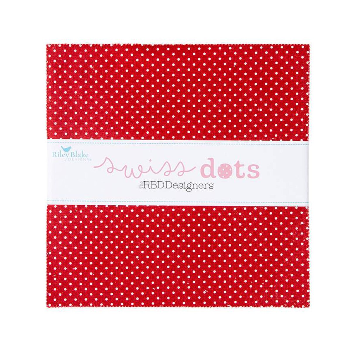 Swiss Dot | 10" Square Pack by Riley Blake | 42 pcs