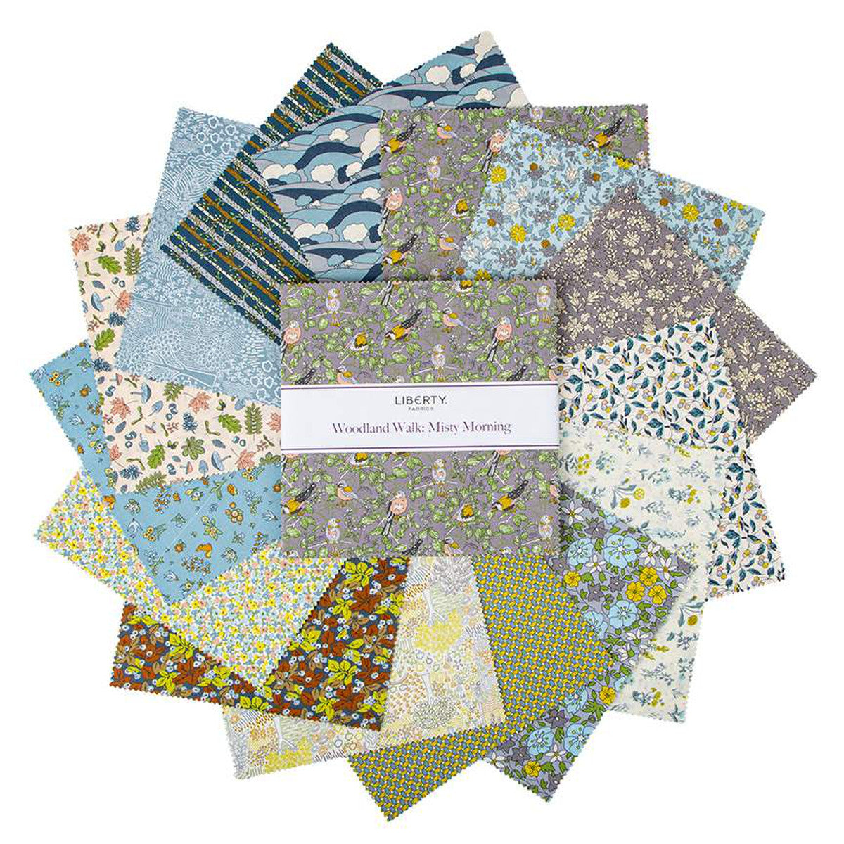 Woodland Walk - Misty Morning 10" Stacker by Liberty Fabrics (42pcs)