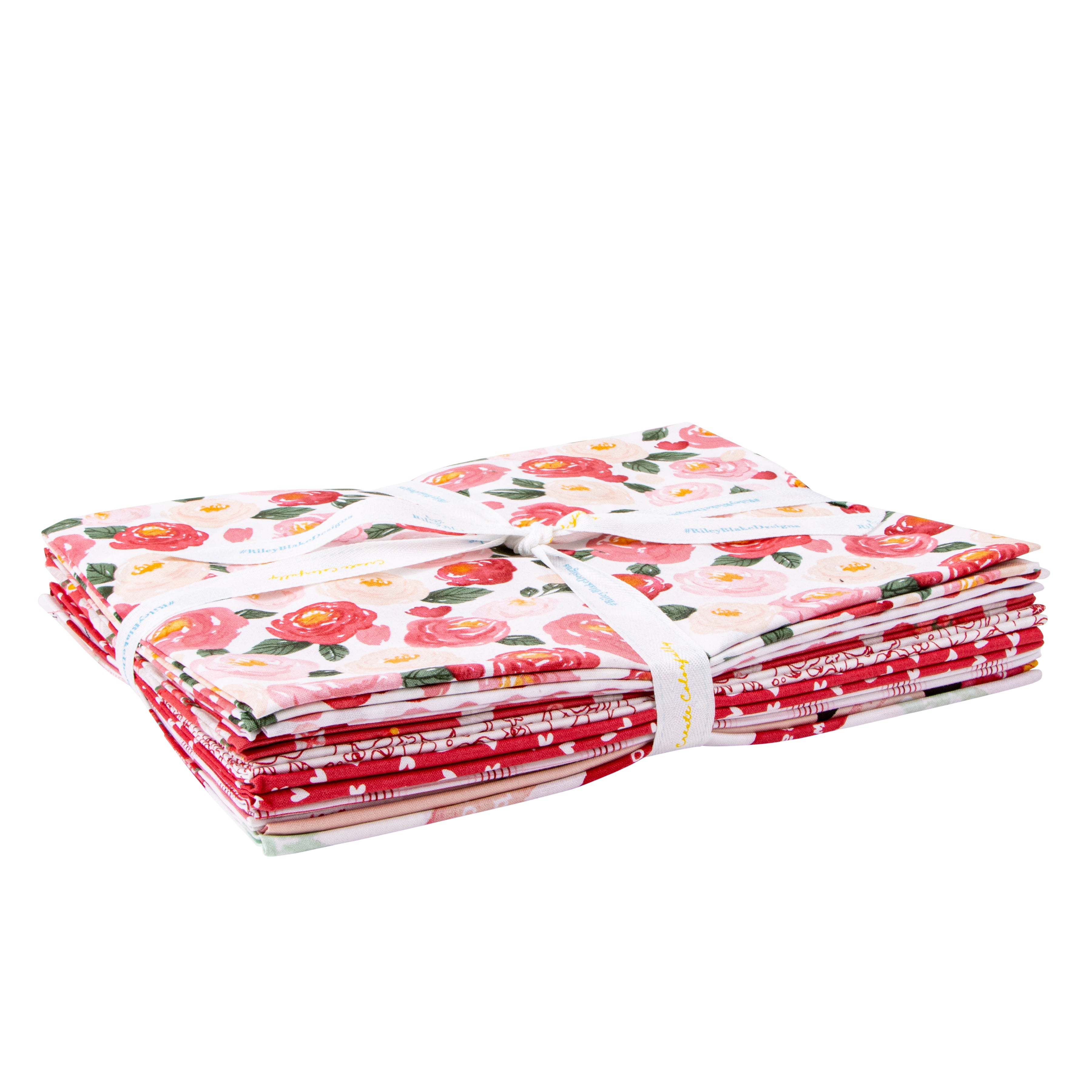 My Valentine | 1-Yard Bundle White by Echo Park Paper Co. for Riley Blake | 8 pcs