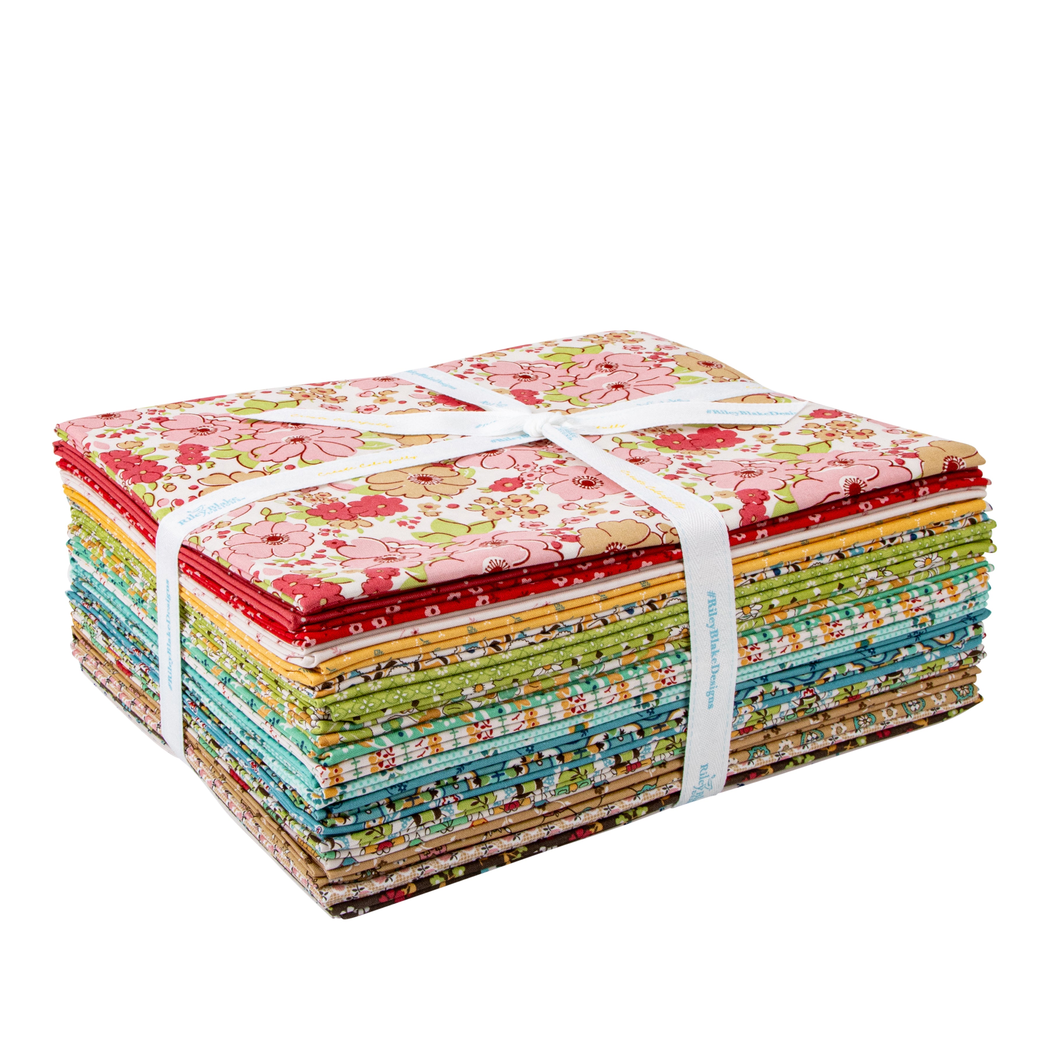 Mercantile | 1-Yard Bundle Tea Rose by Lori Holt for Riley Blake | 23 pcs