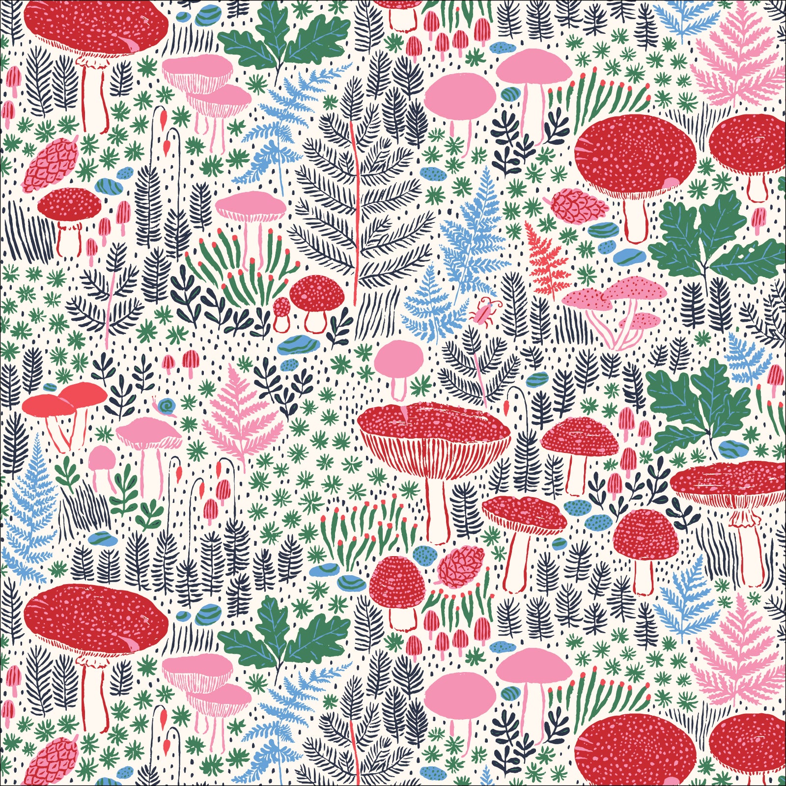 Autumn Walk | 227625 Forest Path by Emily Taylor for Cloud9 | Organic Cotton