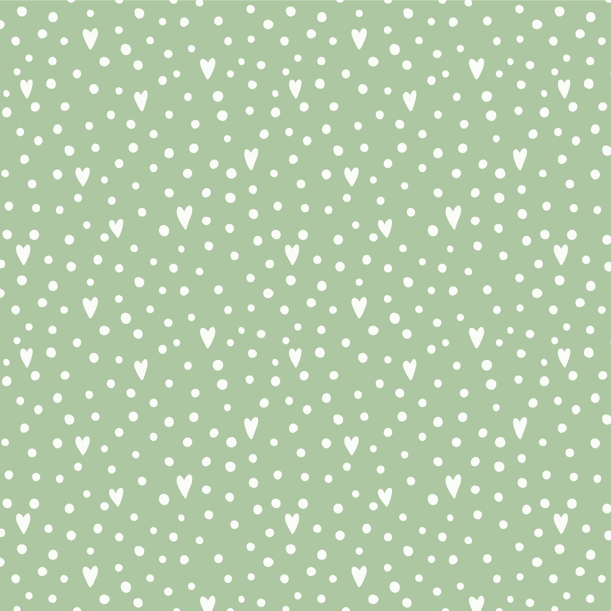 About Love | Dots by Maria Galybina for Cloud9 | Organic Cotton