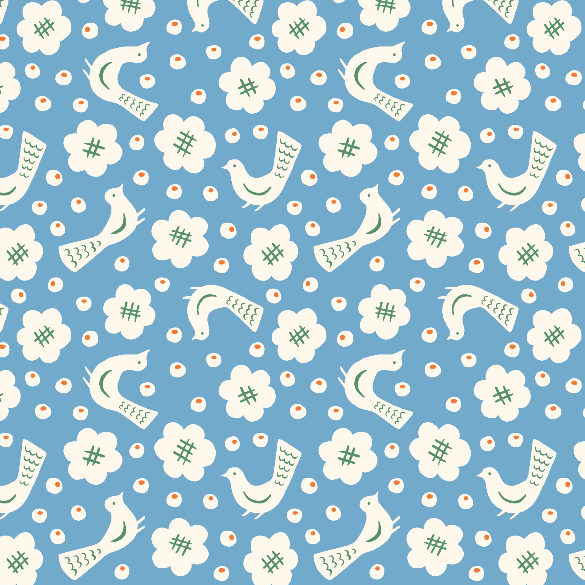 Orchard Deco | Sakura by Ariana Martin for Cloud9 | 227944 | 100% Organic Cotton