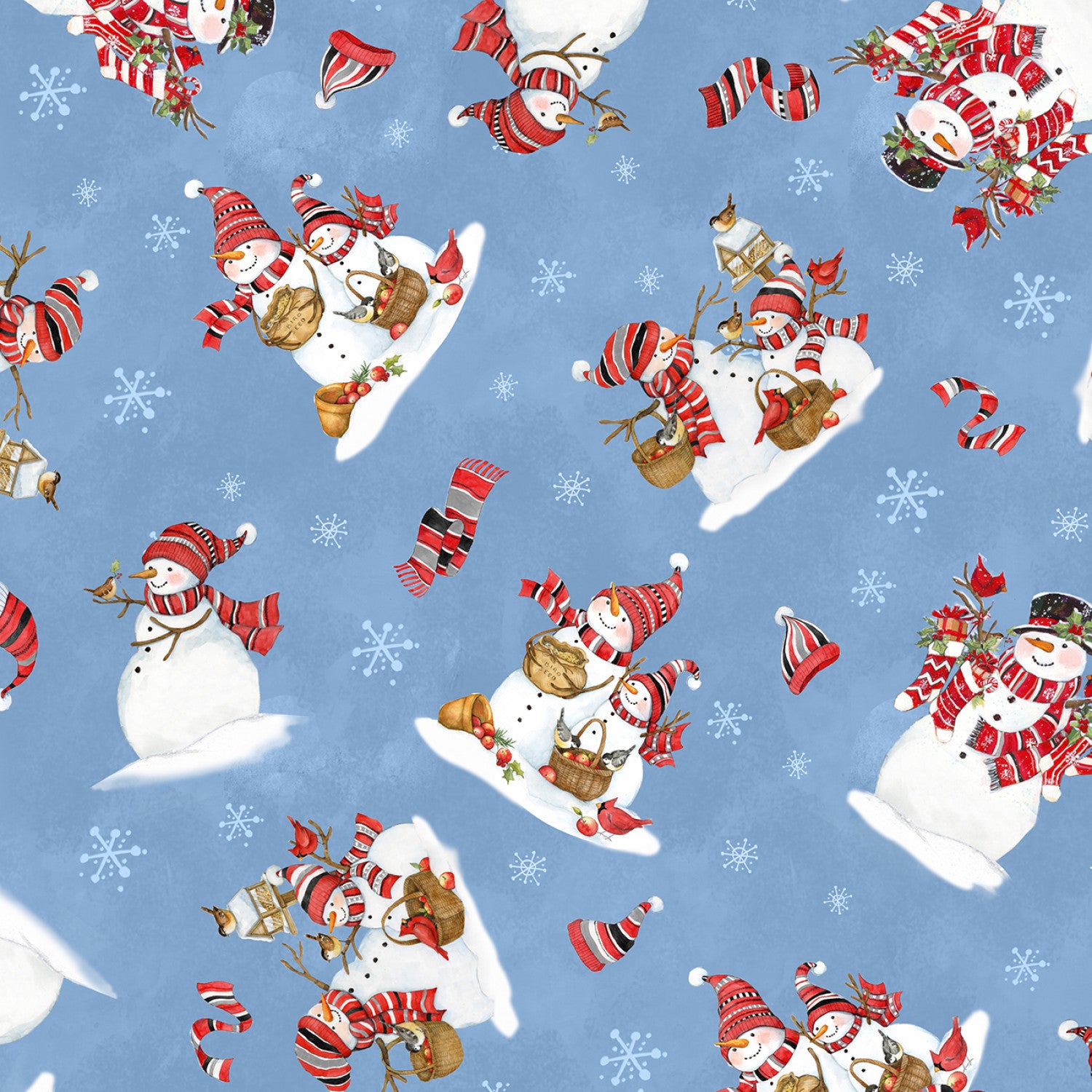 Frosty Frolic | 5" Charm Pack by Susan Winget for Wilmington | 42pcs