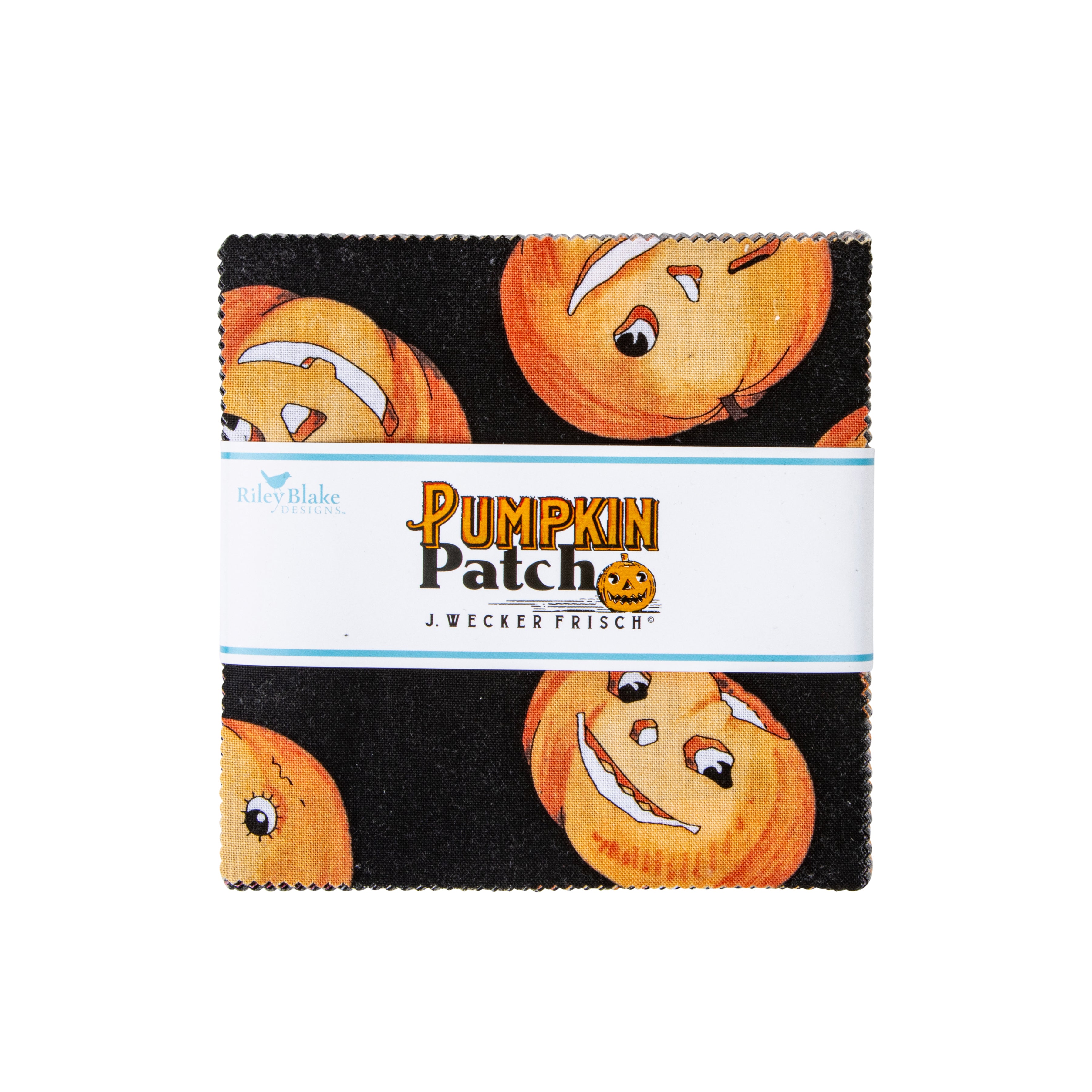 Pumpkin Patch | 5" Charm Pack by J. Wecker Frisch for Riley Blake | 42 pcs