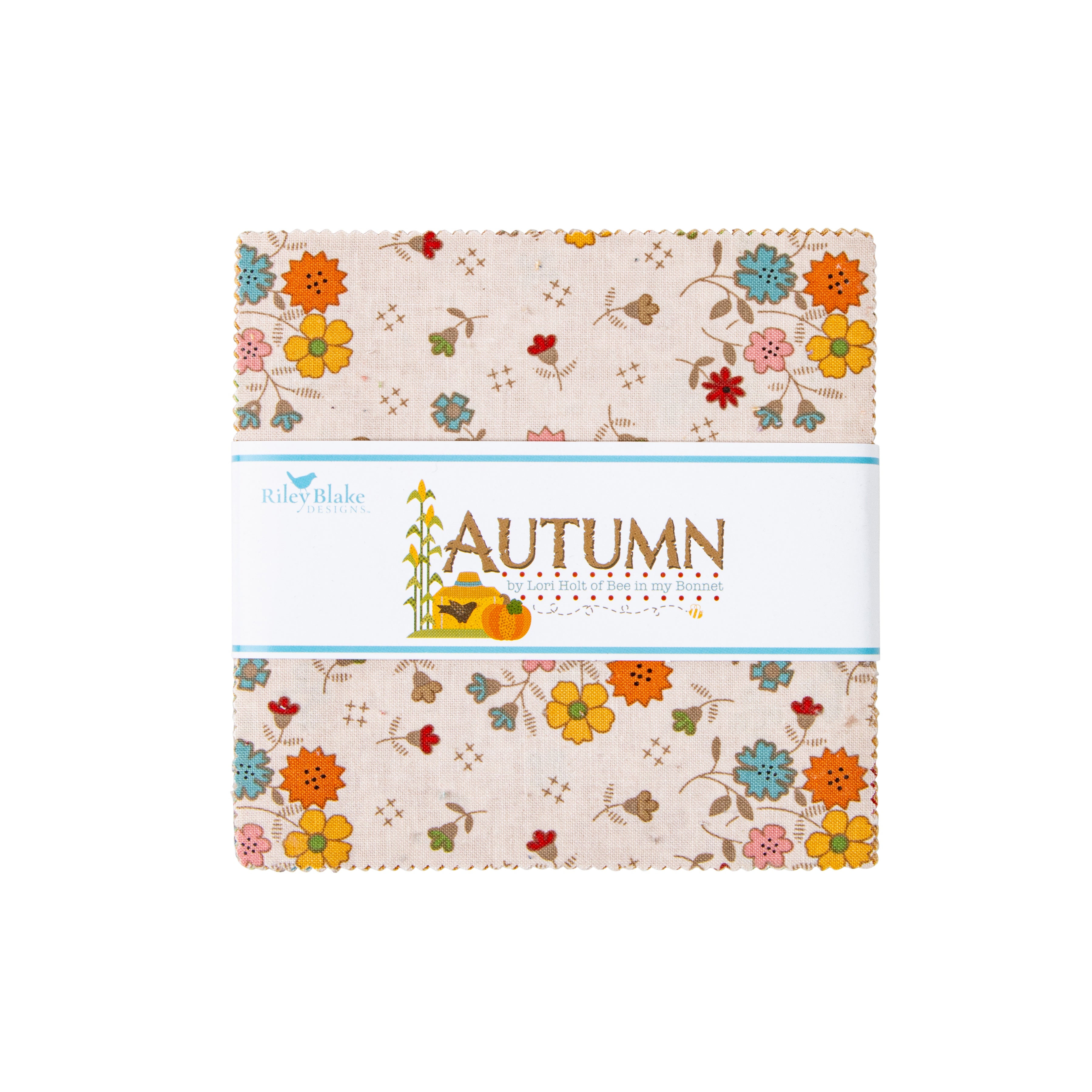 Autumn | 5" Charm Pack by Lori Holt for Riley Blake | 42pcs