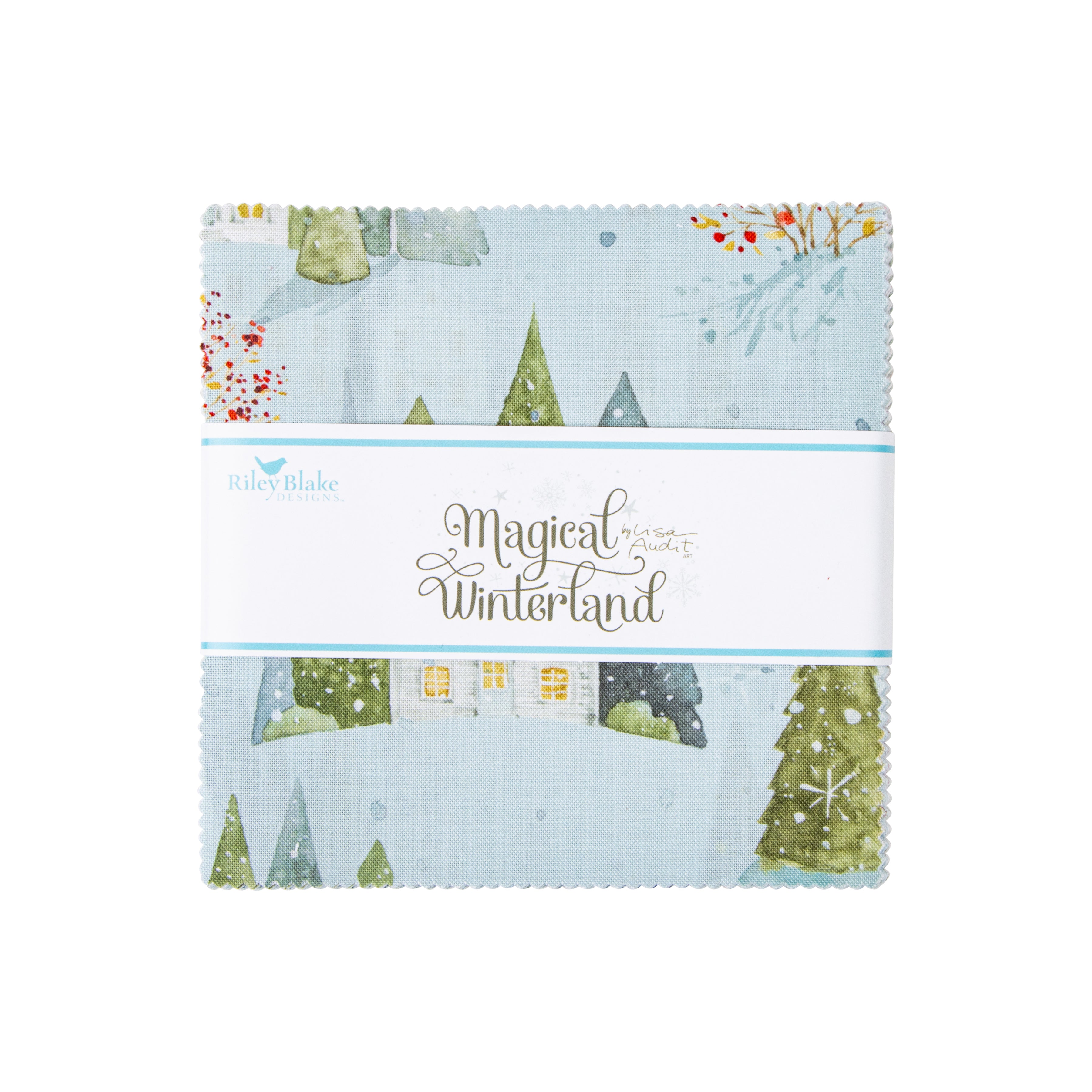 Magical Winterland | 5" Charm Squares by Lisa Audit for Riley Blake | 42pcs