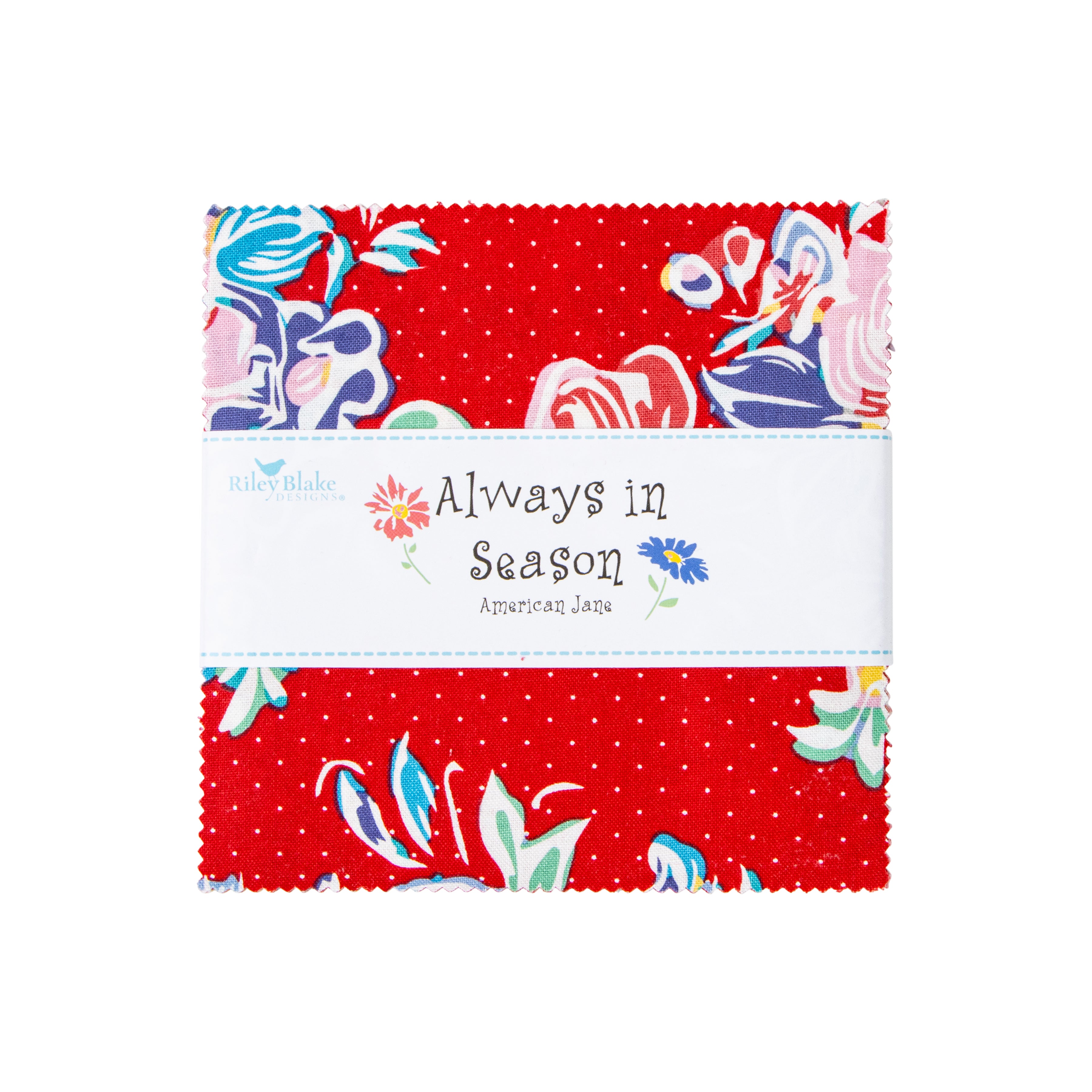 Always in Season | 5" Charm Pack by American Jane for Riley Blake | 42 pcs