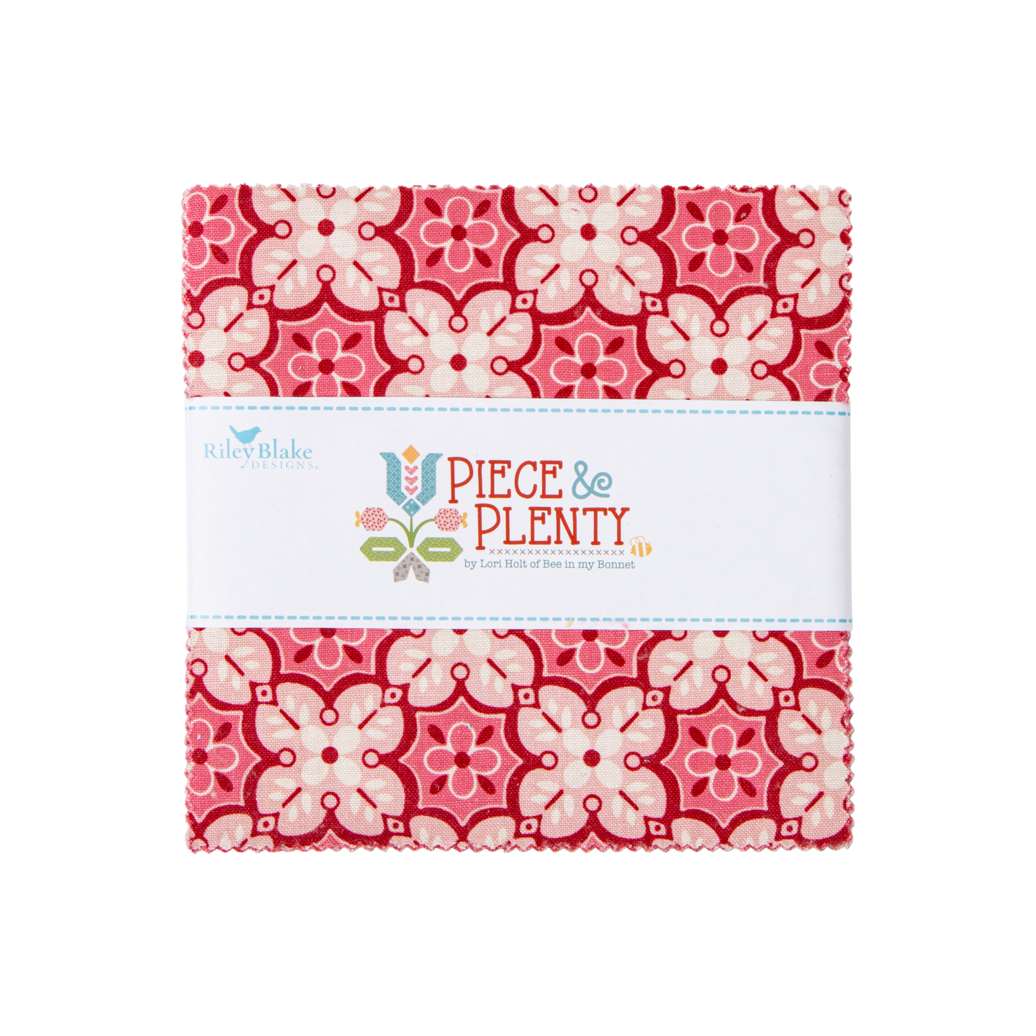 Piece & Plenty | 5" Charm Pack by Lori Holt for Riley Blake | 42 pcs