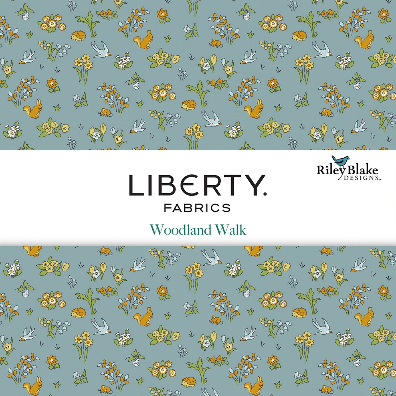Woodland Walk - Misty Morning 5" Charm Pack by Liberty Fabrics (42pcs)