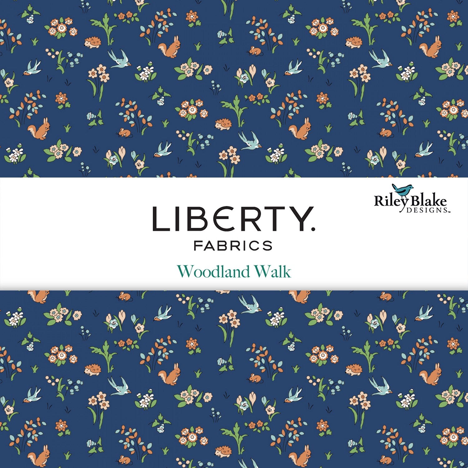 Woodland Walk - Autumn Berries 5" Charm Pack by Liberty Fabrics (42pcs)