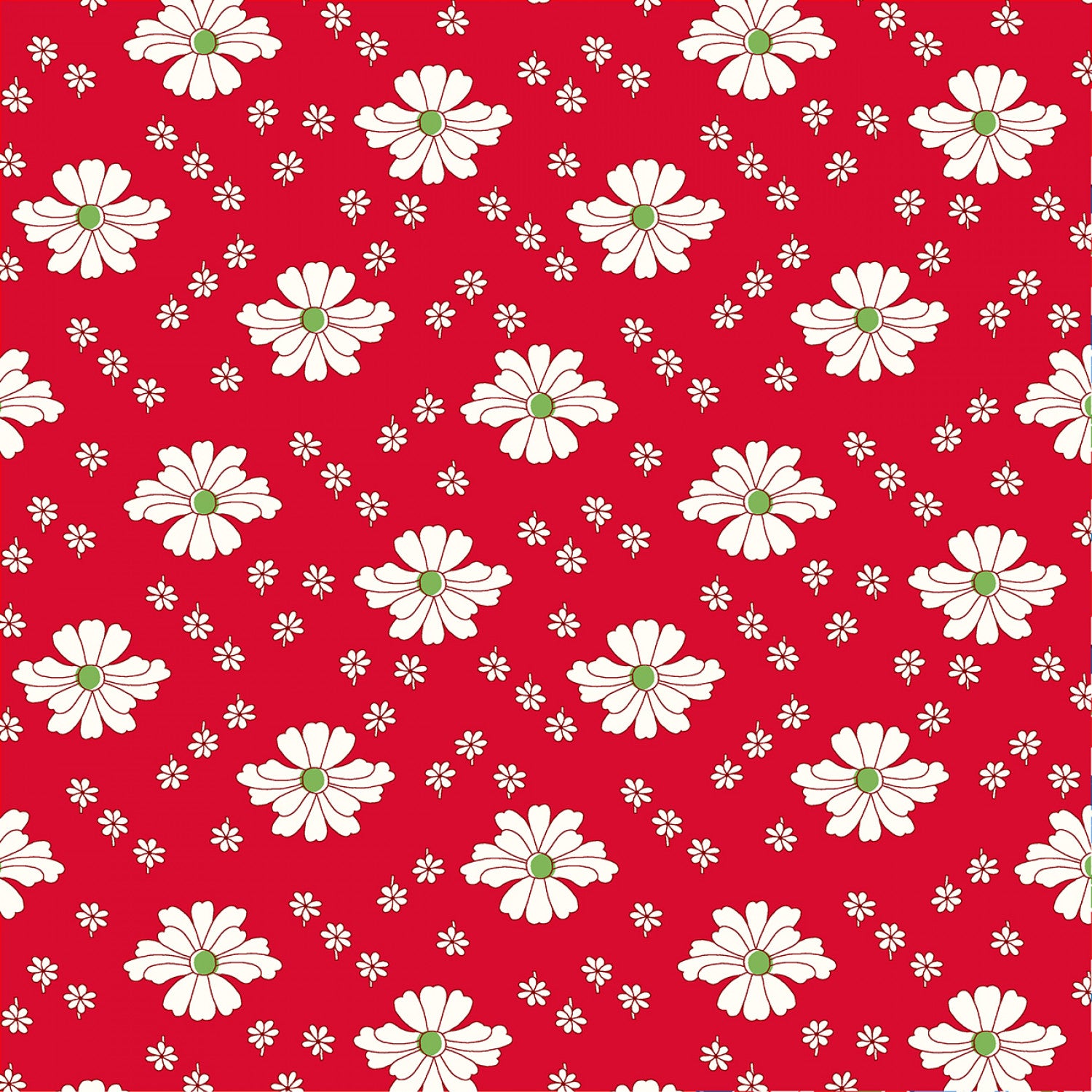 Garden Party | Red Meadow by Whistler Studios for Windham Fabrics | 53975-1