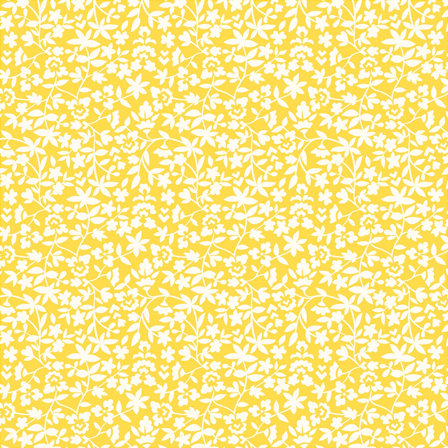 Garden Party | Yellow on the Vine by Whistler Studios for Windham Fabrics | 553979-2