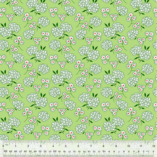 Garden Party | Green Sweetheart Bouquet by Whistler Studios for Windham Fabrics | 53981-3