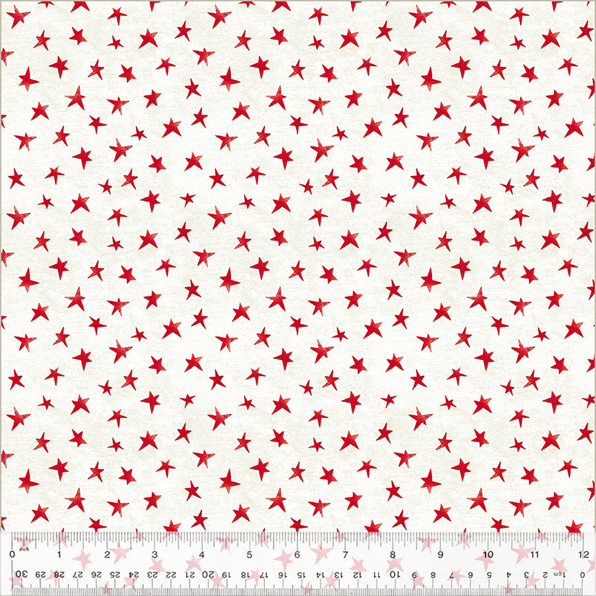 A Very Terri Christmas | Christmas Star - Ivory by Terri Degenkolb for Windham Fabrics | 54108-4