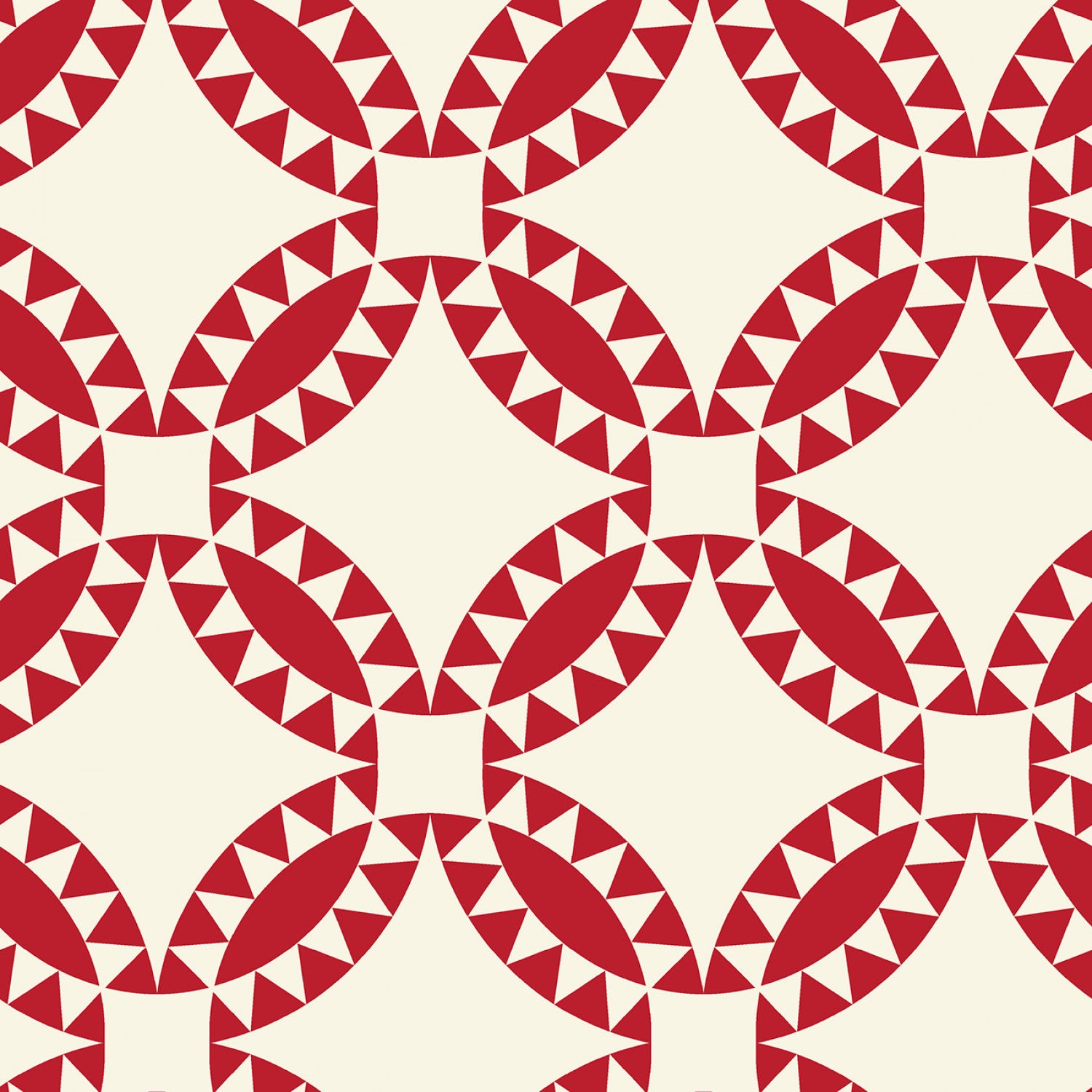 Perfect Points | Red Pickle Dish by Whistler Studios for Windham Fabrics | Cheater Print