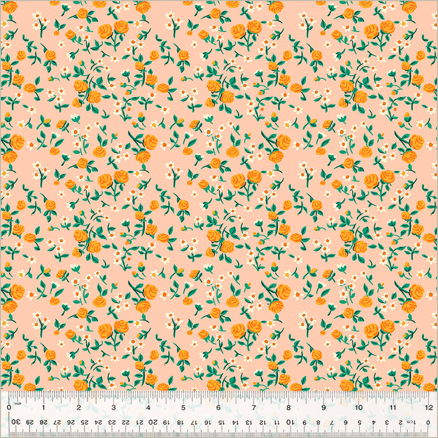 Heather Ross by Hand | Mousy Floral - Blush by Heather Ross for Windham | 54255D-6