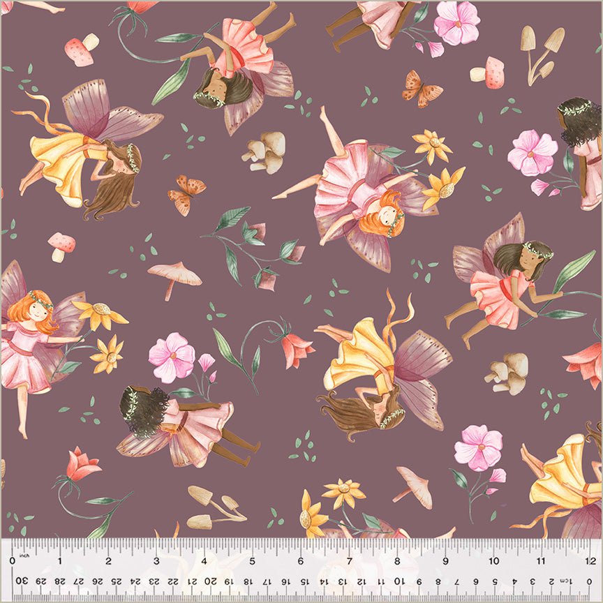 Petal Pixies | Fairyland - Sugarplum by Whistler Studios for Windham Fabrics | 54275-2