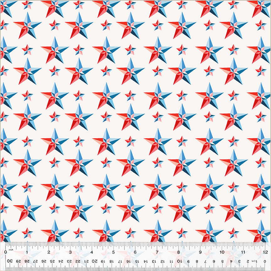 Cross Country | Stars Red White & Blue by Tamara Kate for Windham | 54508D-3