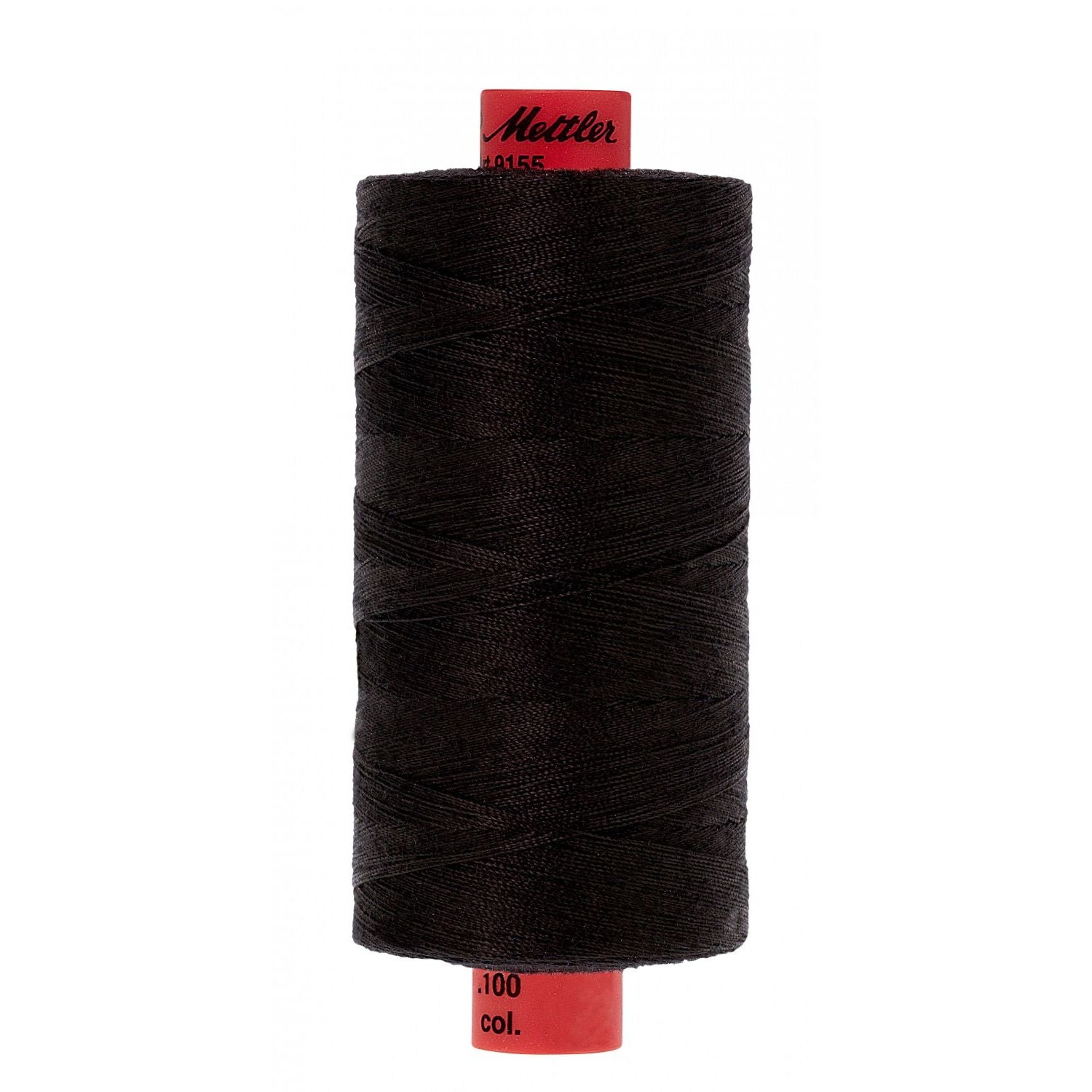 Mettler Metrosene All-Purpose 50wt Polyester Thread | Black (#4000) | 1094 yds