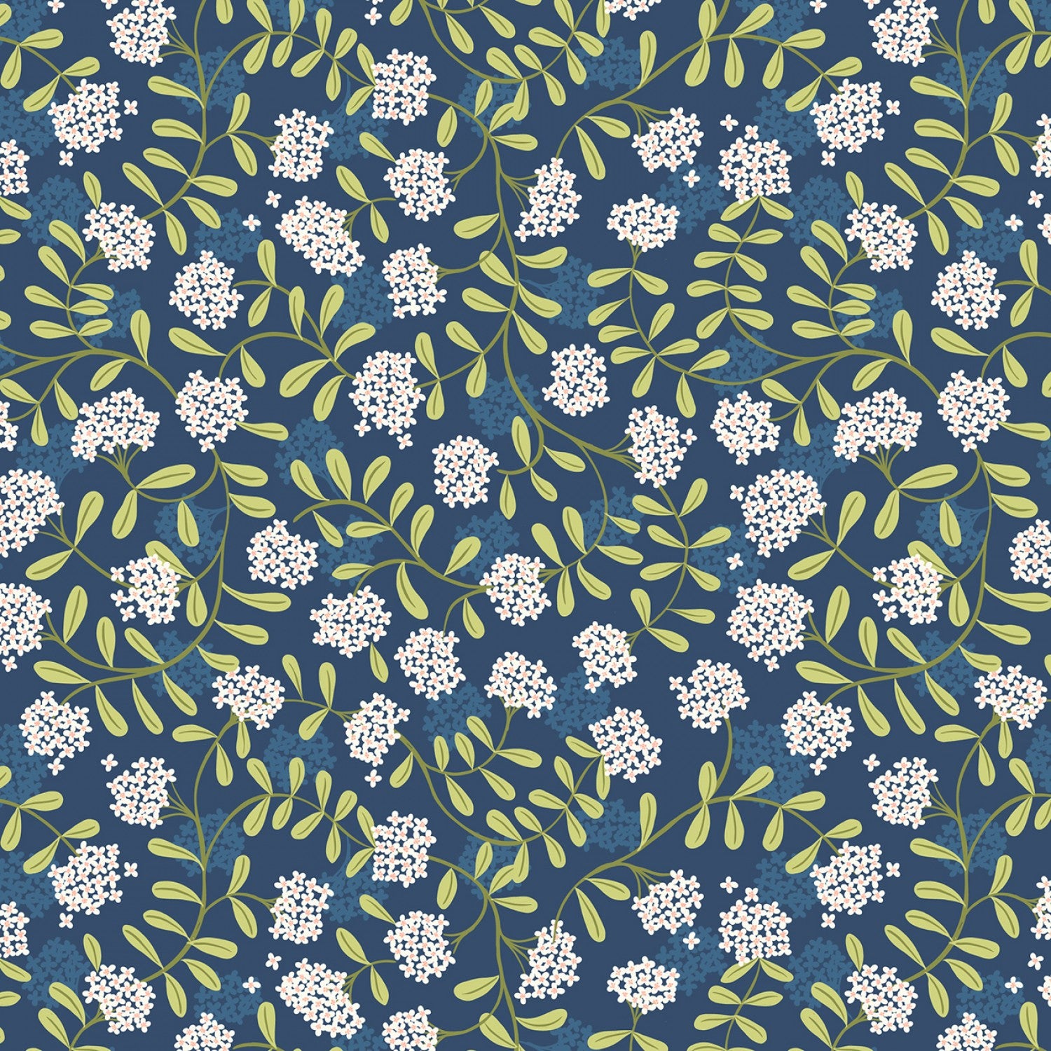 Clearbury Down | Wild Thyme on Dark Blue by Lewis & Irene | A816.3