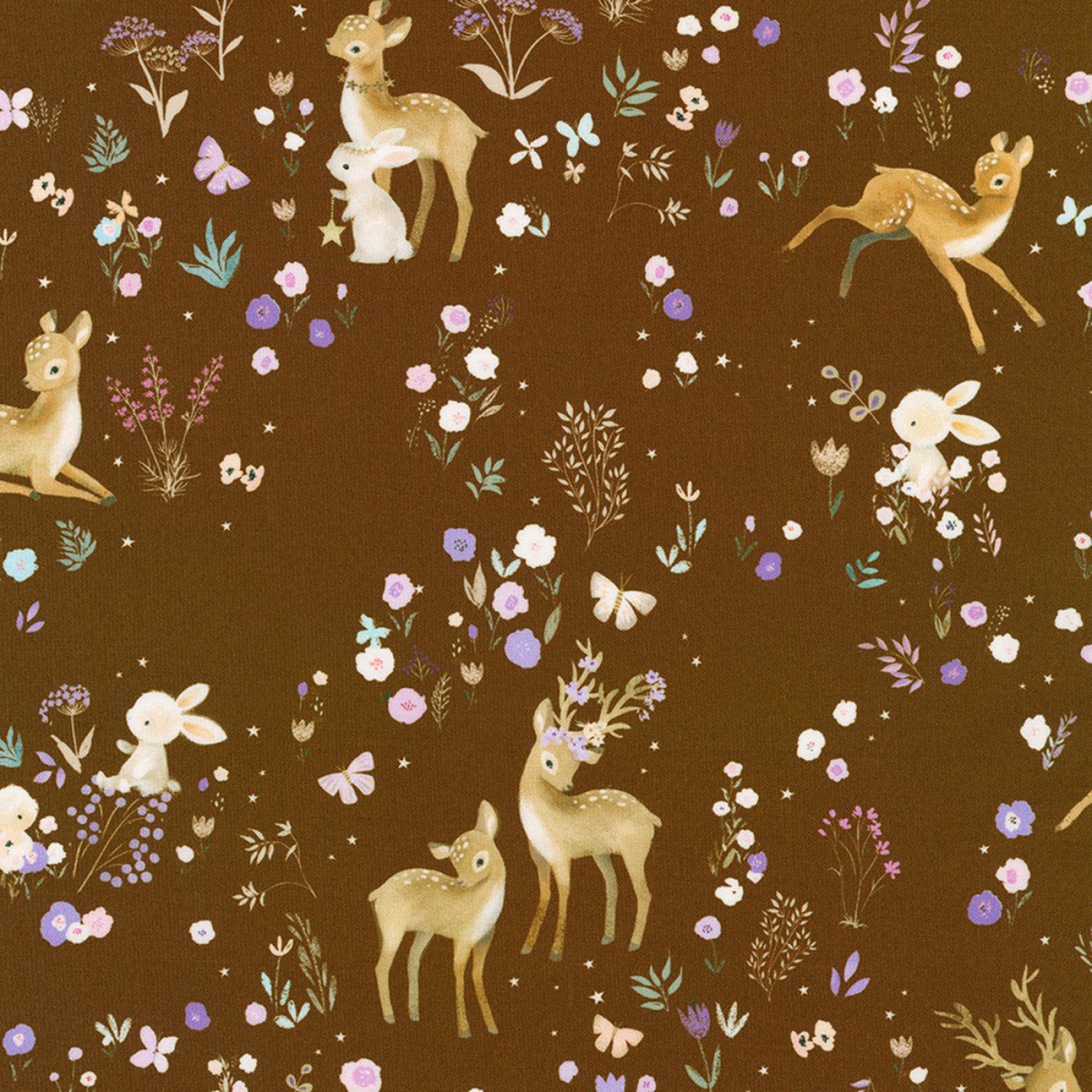 Deer Wilds | 10" Square Pack by Sanja Rescek for Robert Kaufman | 42pcs