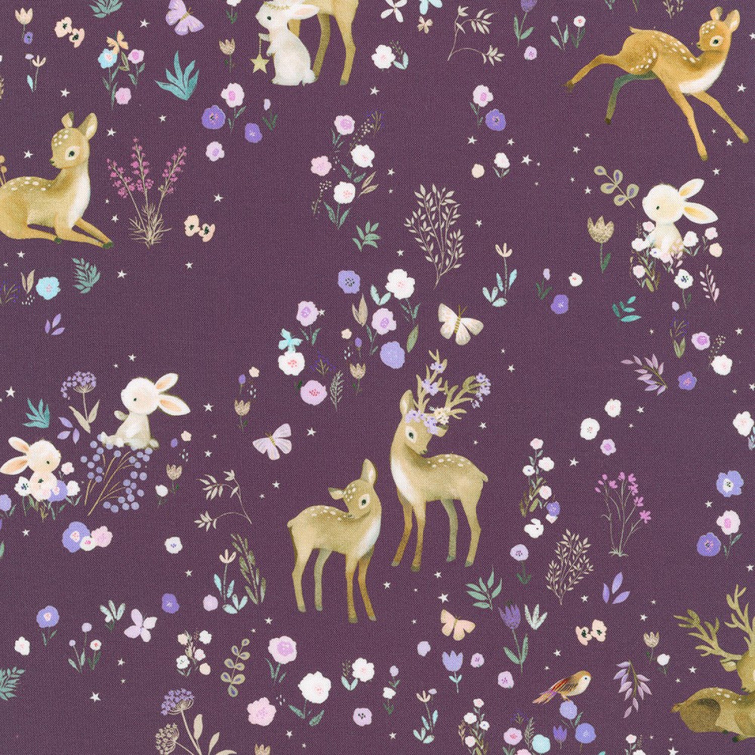 Deer Wilds | 10" Square Pack by Sanja Rescek for Robert Kaufman | 42pcs