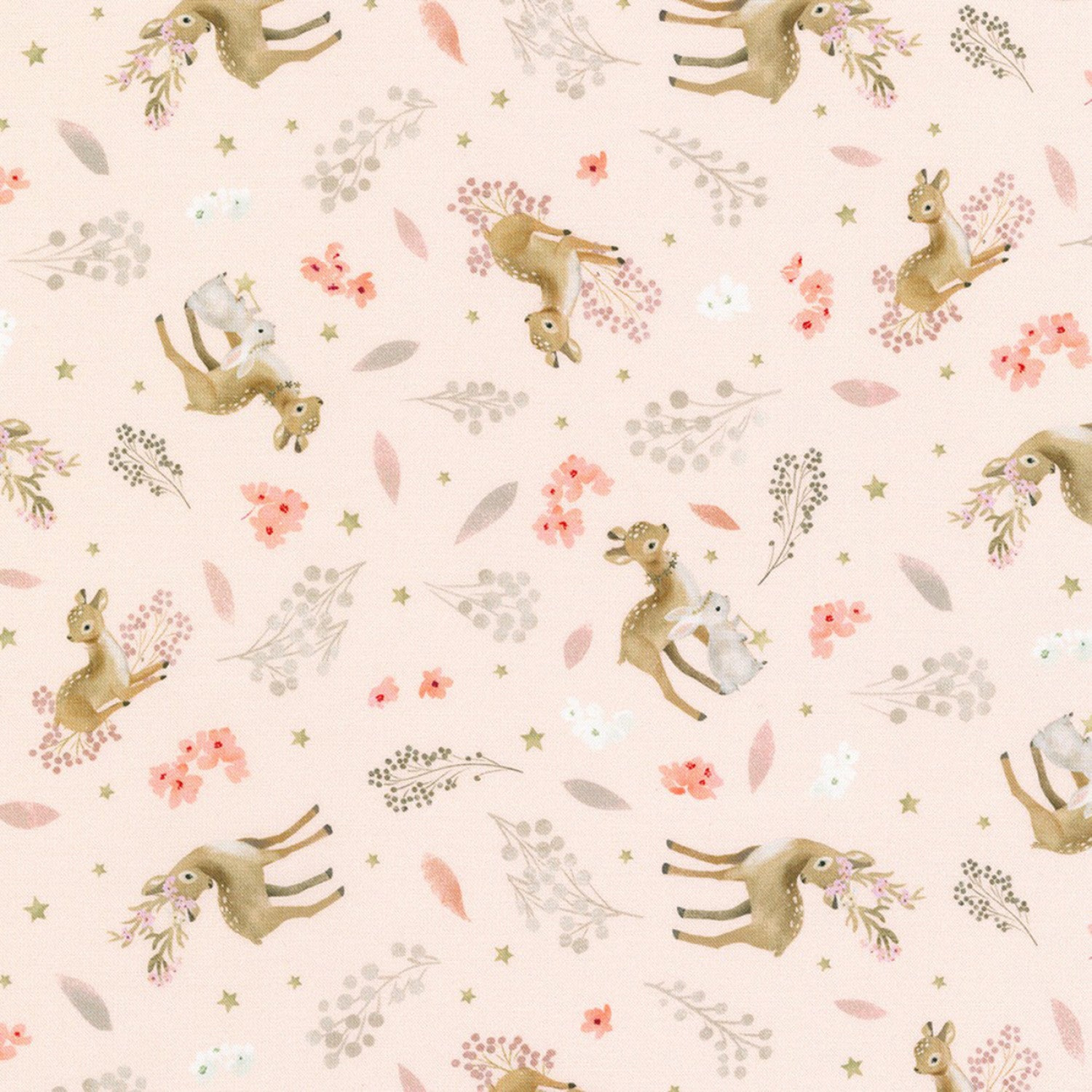 Deer Wilds | Fat Quarter Bundle by Sanja Rescek for Robert Kaufman | 14pcs