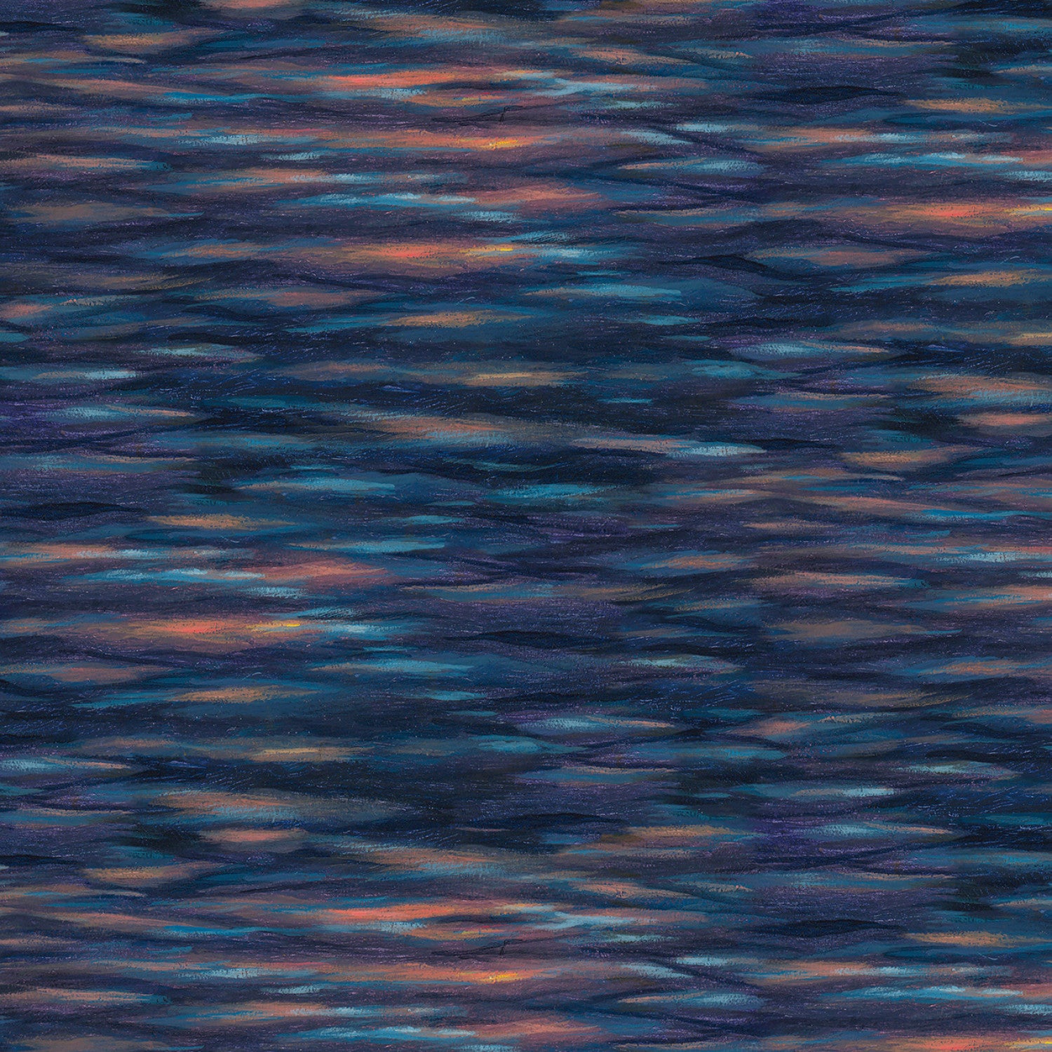 Autumn Retreat | Water Texture Dark Blue by Abraham Hunter for P&B Textiles | ARET05583-DB