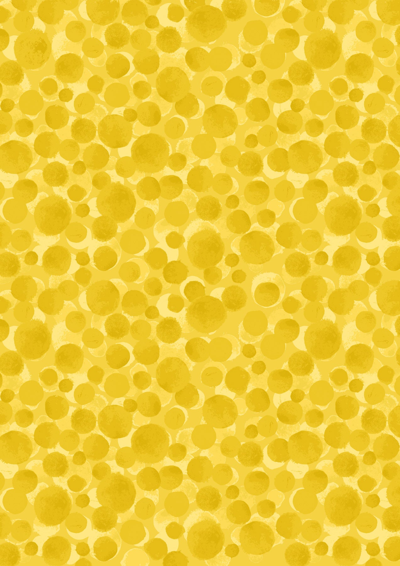 Bumbleberries - Sunshine Yellow (BB013) by Lewis & Irene - Cotton Blender