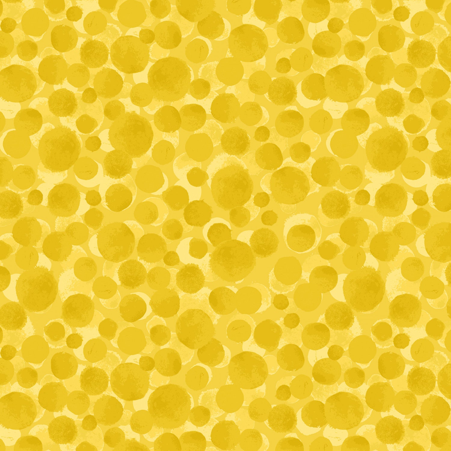 Bumbleberries - Sunshine Yellow (BB013) by Lewis & Irene - Cotton Blender