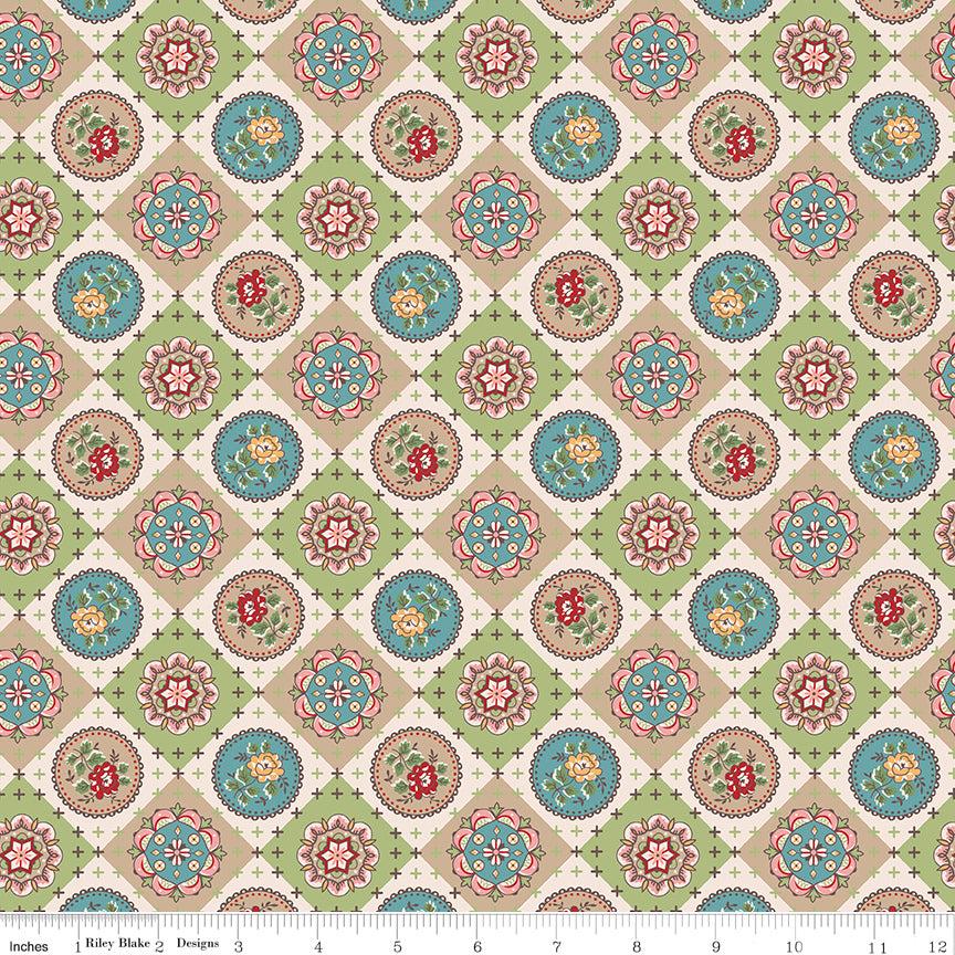 Mercantile | Heritage Multi by Lori Holt for Riley Blake | C14381-MULTI