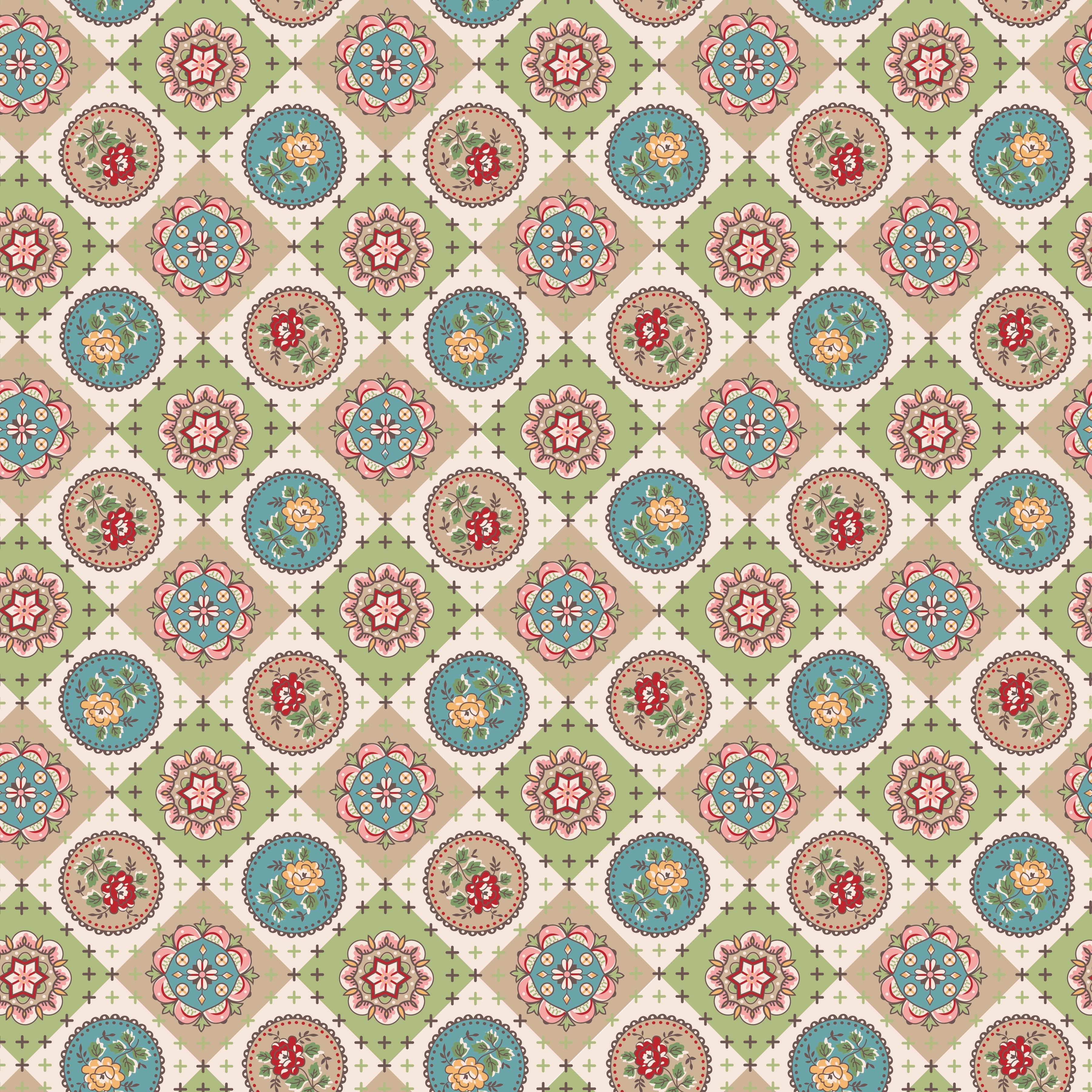 Mercantile | Heritage Multi by Lori Holt for Riley Blake | C14381-MULTI