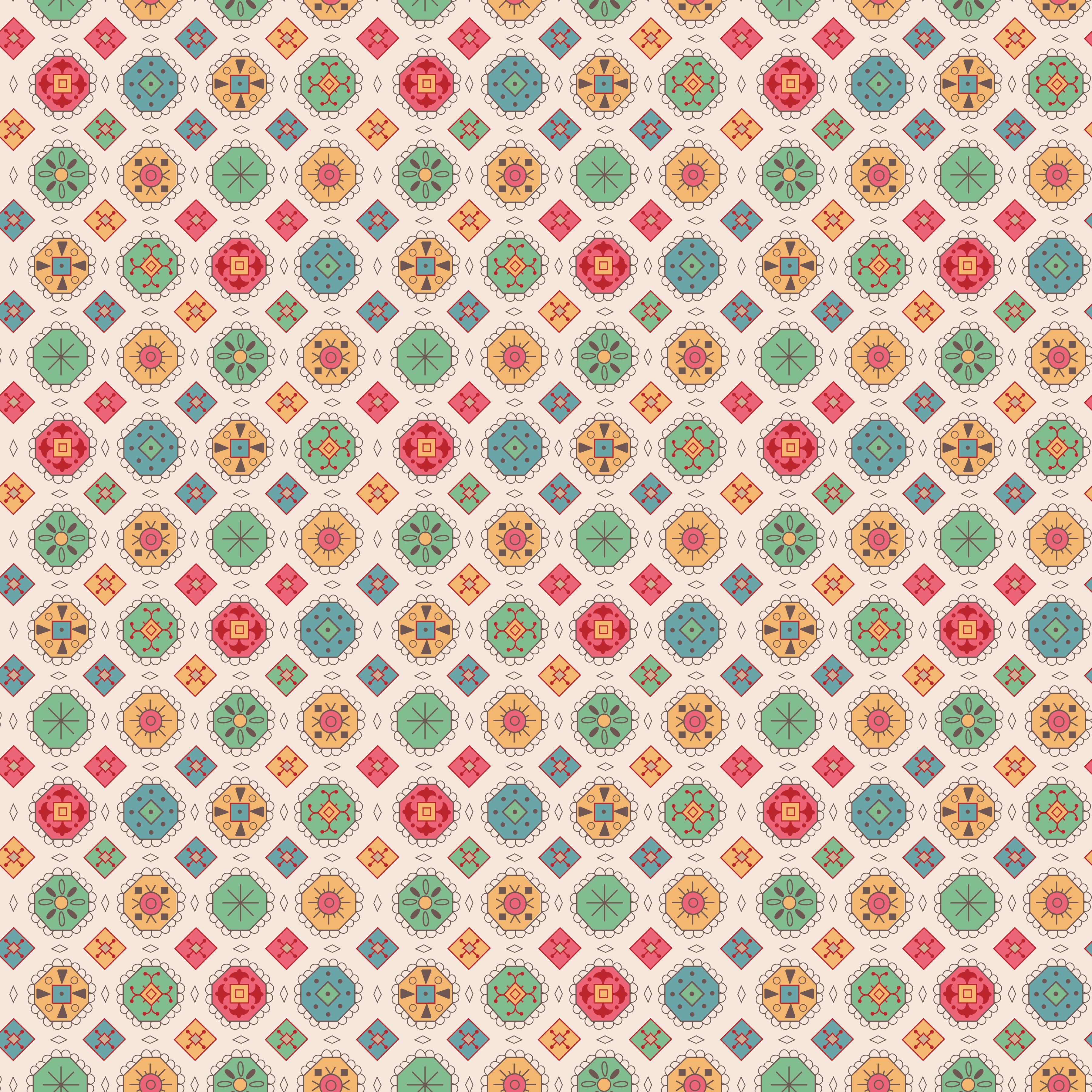 Mercantile | Charming Multi by Lori Holt for Riley Blake | C14382-MULTI