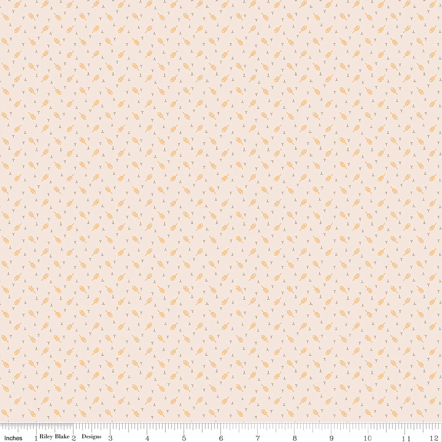 Mercantile | Delightful Background Latte by Lori Holt for Riley Blake | C14402-LATTE