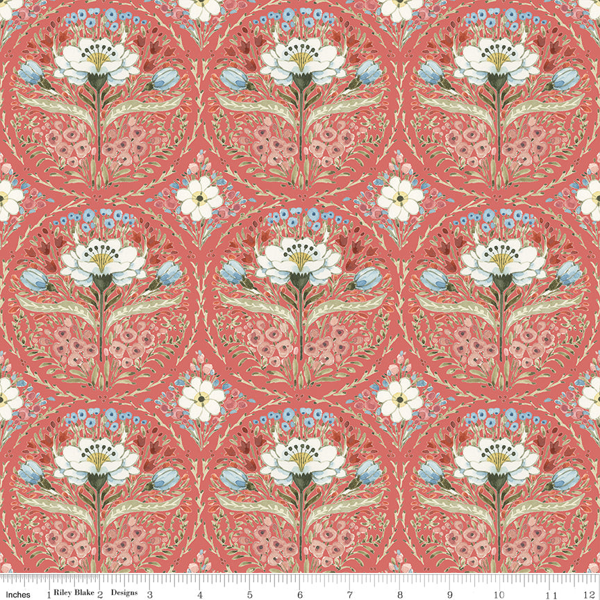 Countryside | Medallion Red by Lisa Audit for Riley Blake | C14531-RED