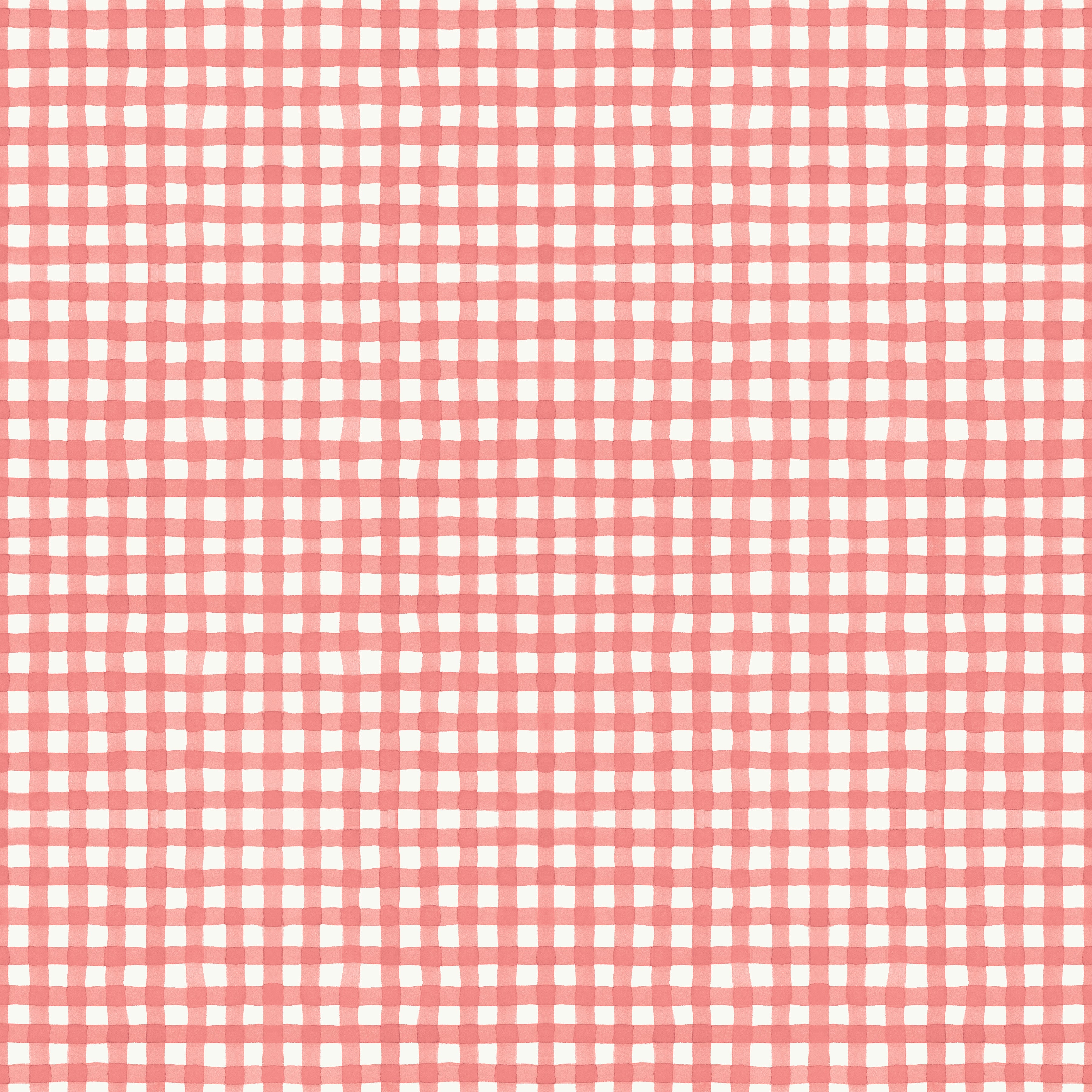 Countryside | Gingham Coral by Lisa Audit for Riley Blake | C14537-CORAL