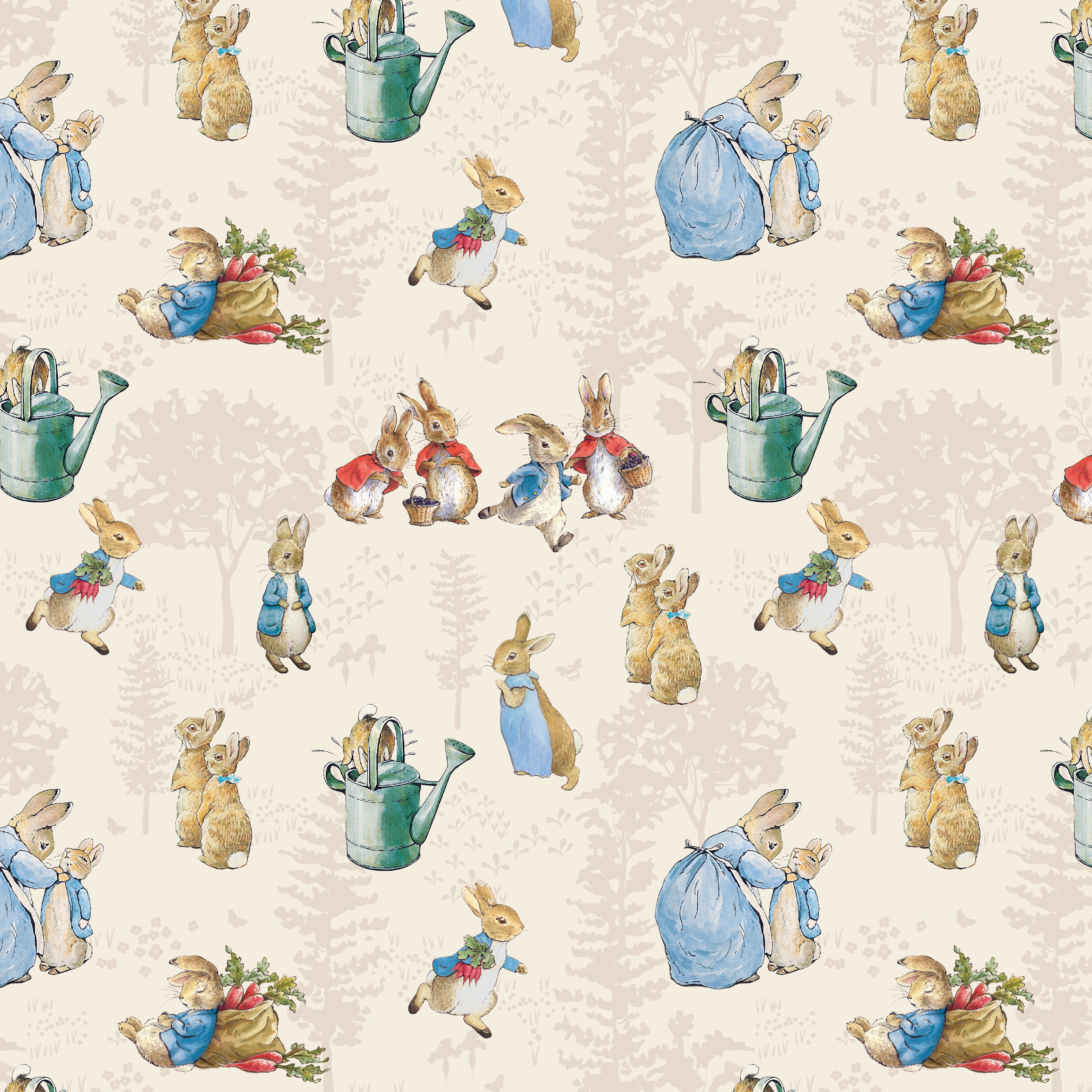 The Tale of Peter Rabbit | Main Cream by Beatrix Potter for Riley Blake | C14700-CREAM