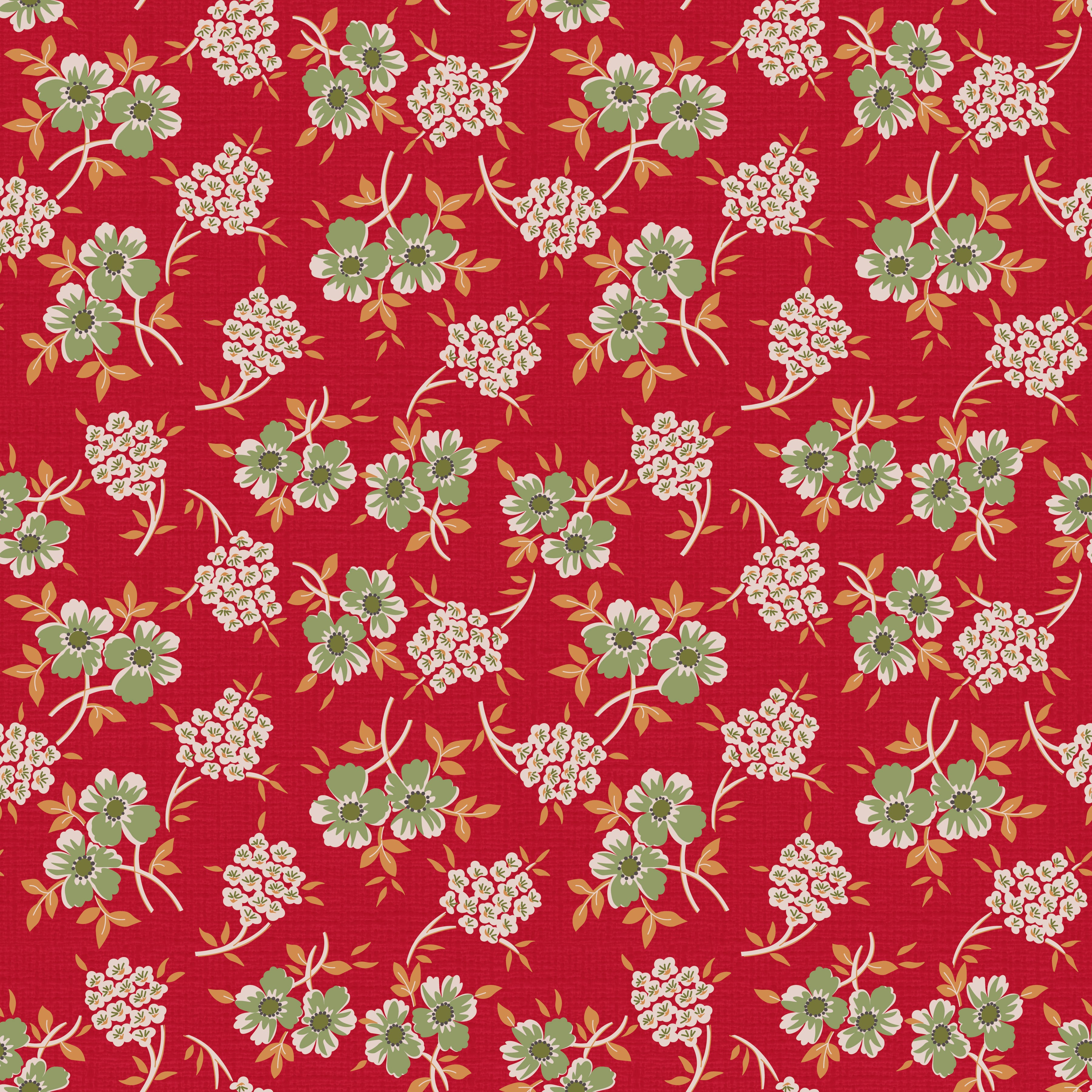 Home Town Holiday | Floral Schoolhouse by Lori Holt for Riley Blake | C14900-SCHOOL