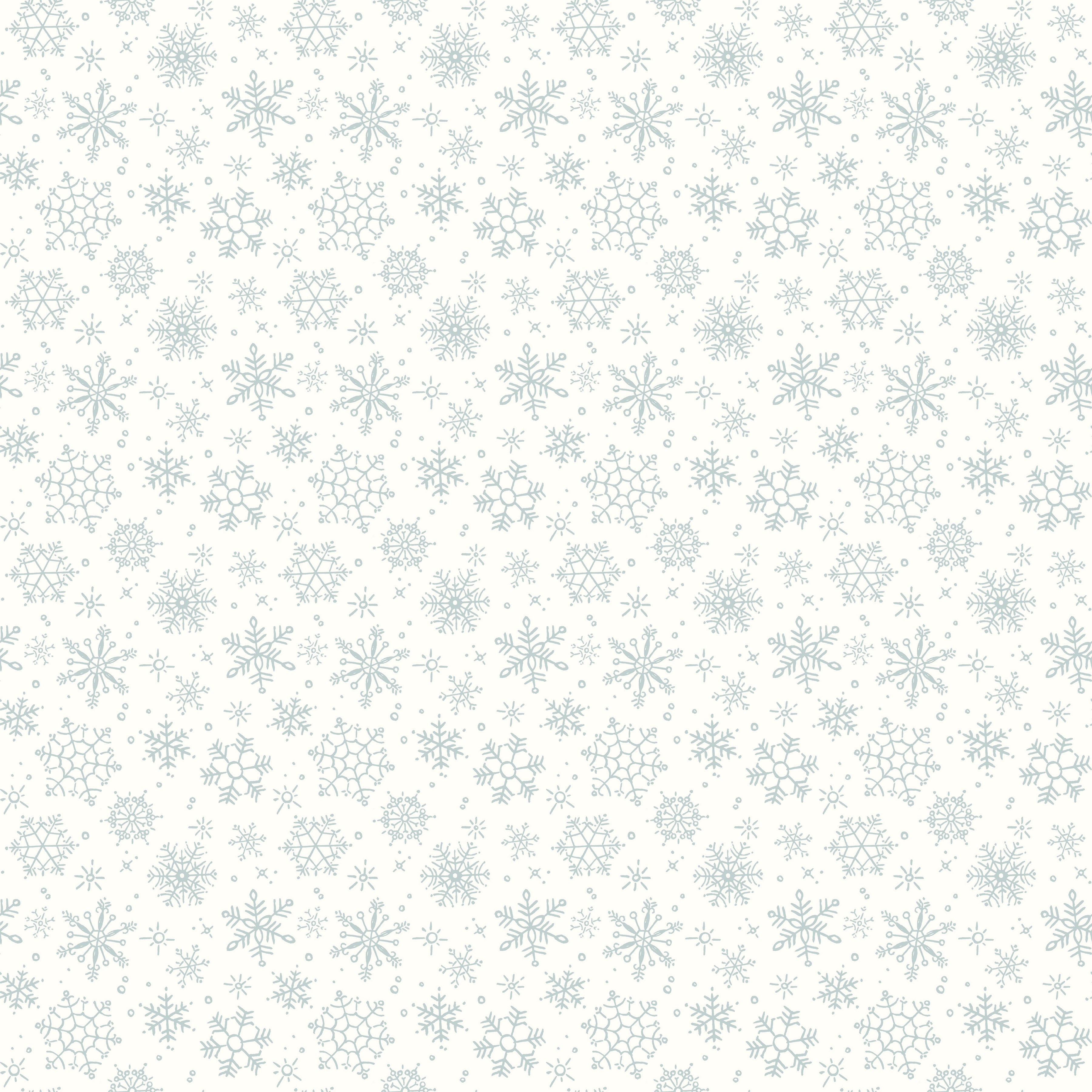 Magical Winterland | Snowflake Snow by Lisa Audit for Riley Blake