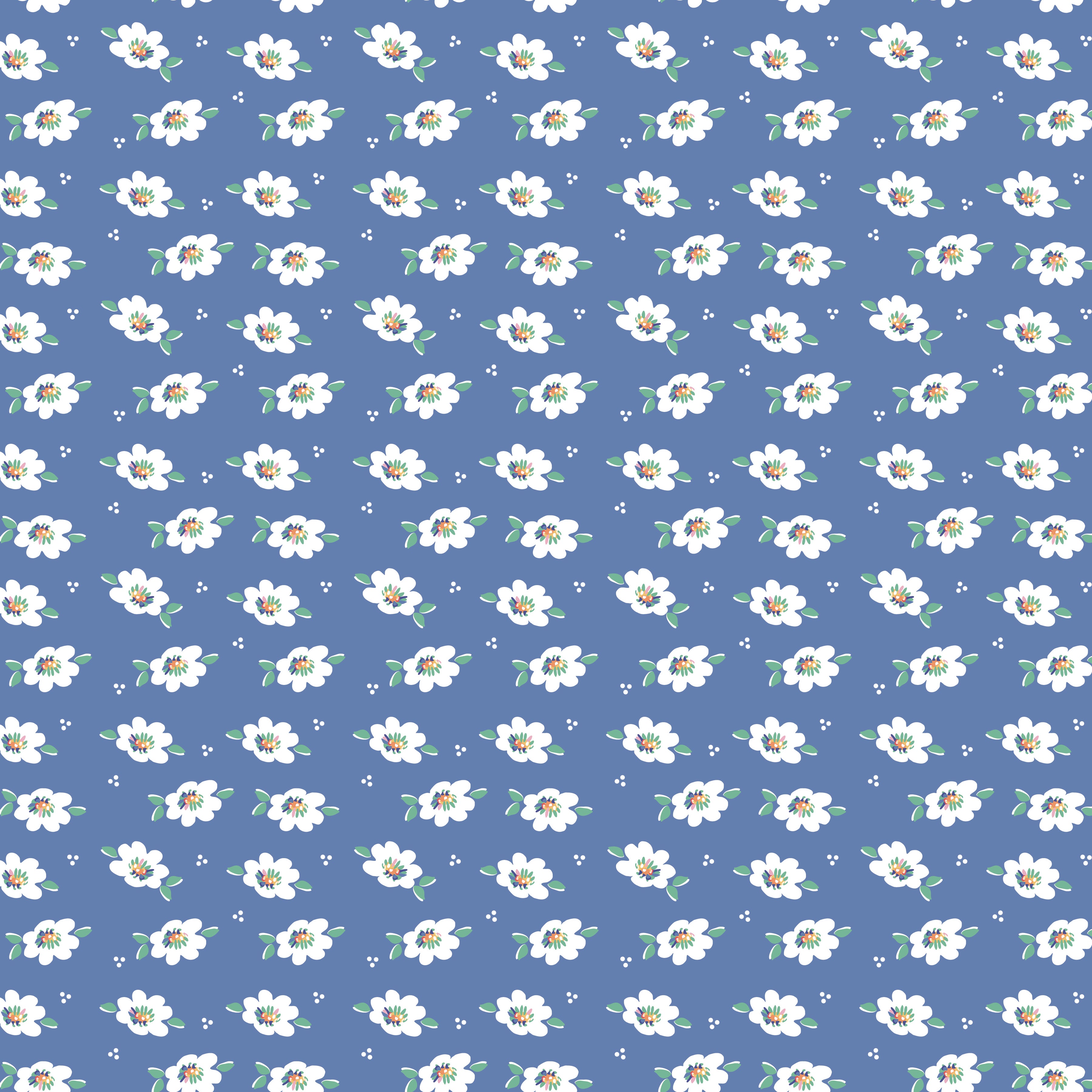 Always in Season | Lazy Daisy Blueberry by American Jane for Riley Blake | C15107-BLUEBERRY