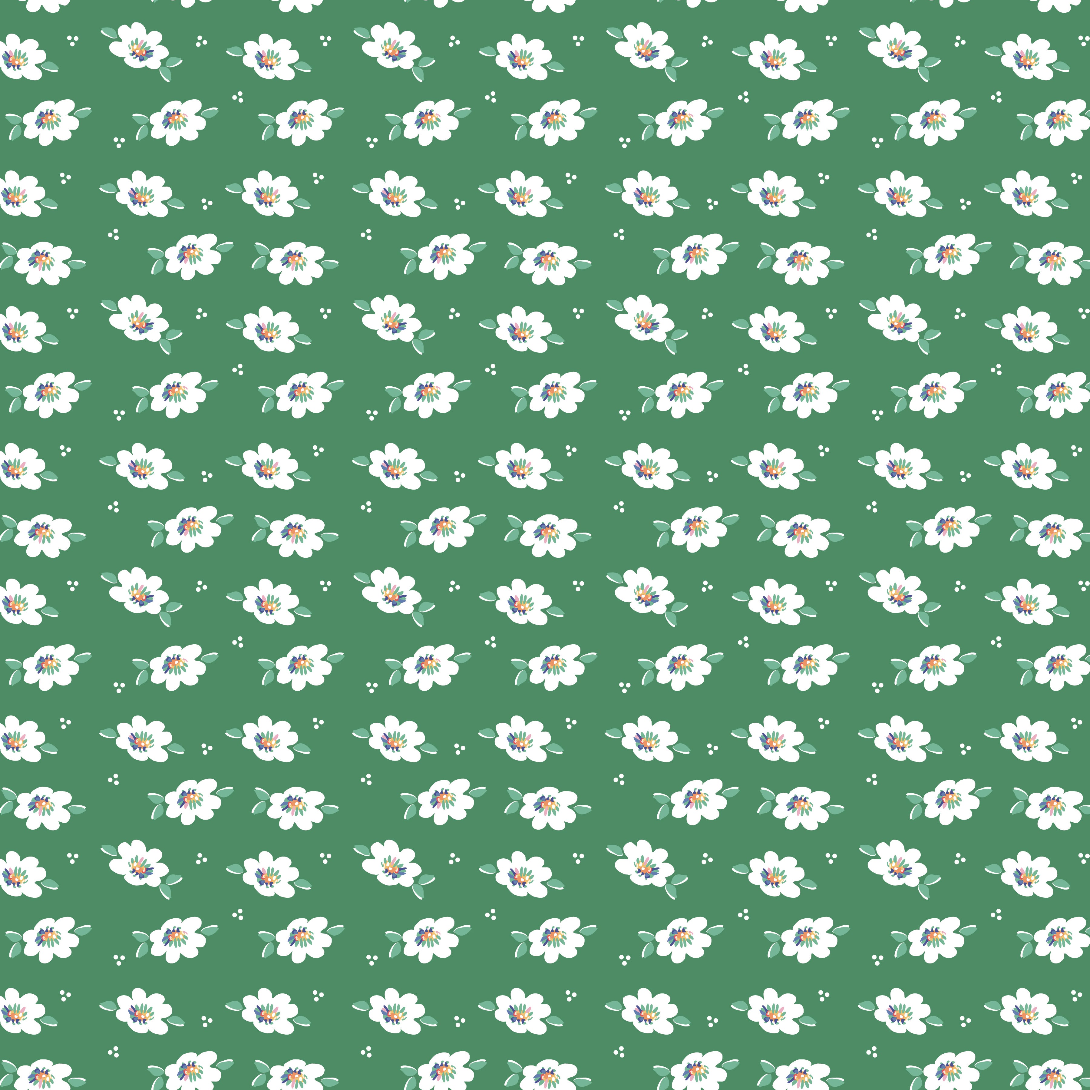 Always in Season | Lazy Daisy Green by American Jane for Riley Blake | C15107-GREEN