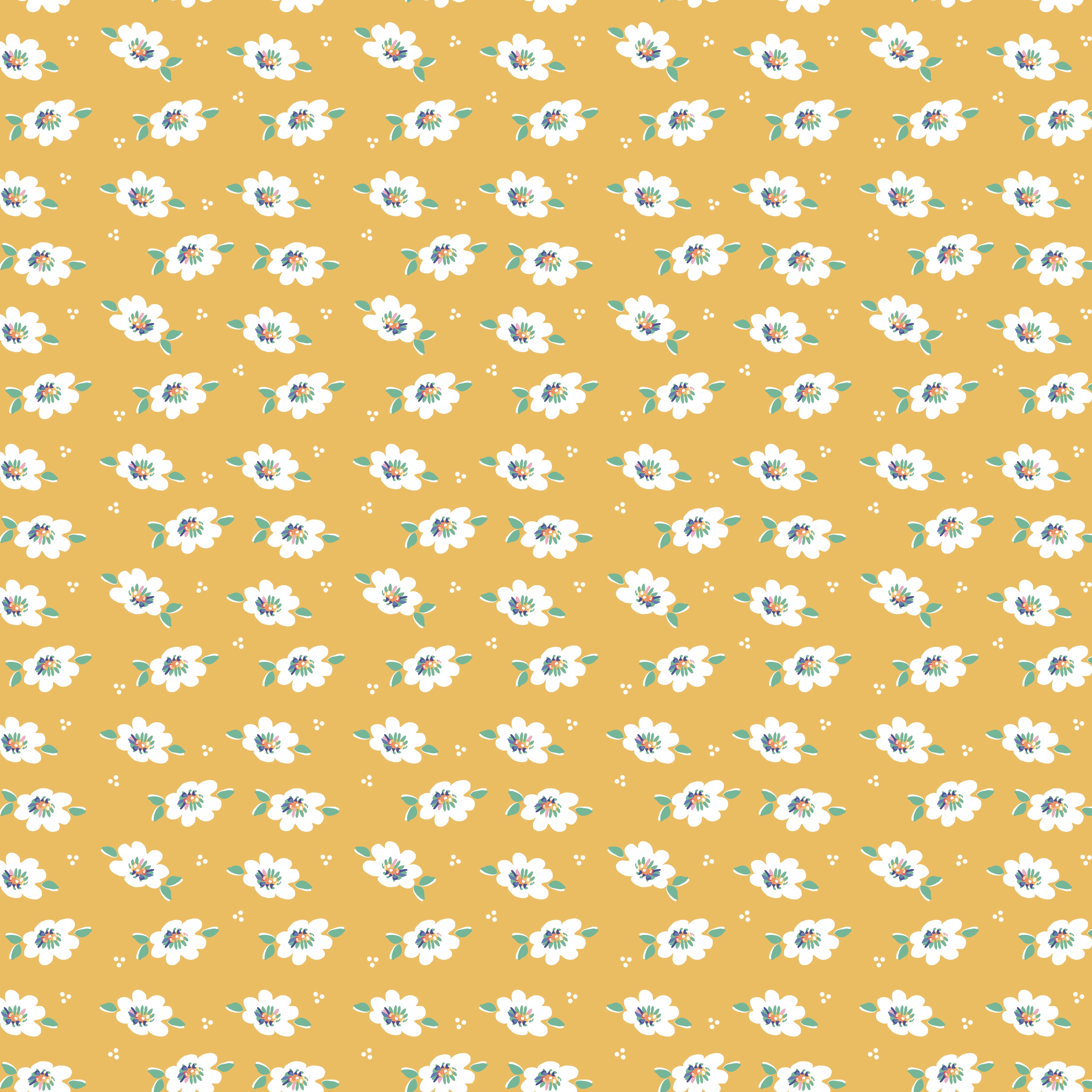 Always in Season | Lazy Daisy Yellow by American Jane for Riley Blake | C15107-YELLOW