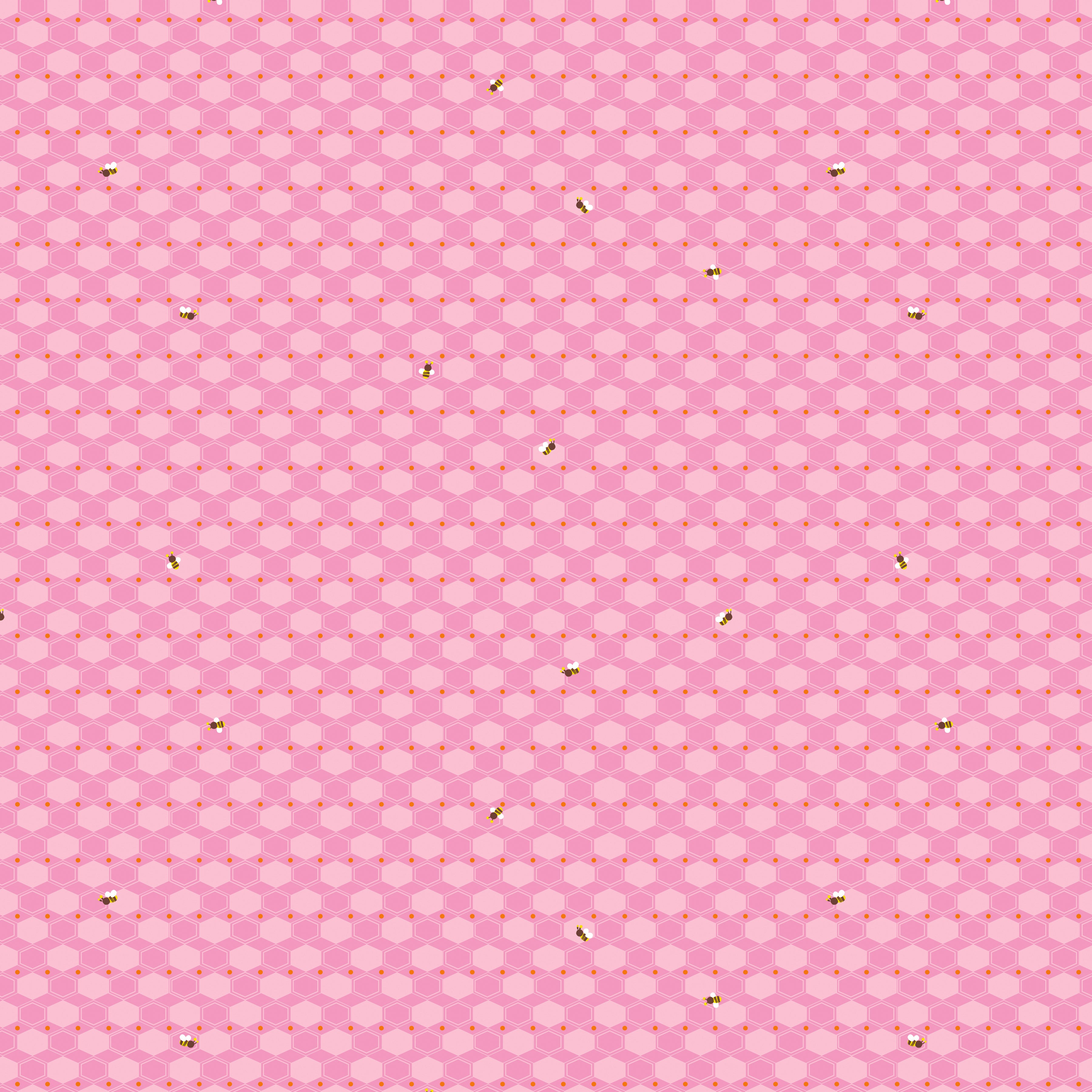 100 Aker Woods | Honey Hex Pink by Jill Howarth for Riley Blake | C15175-PINK