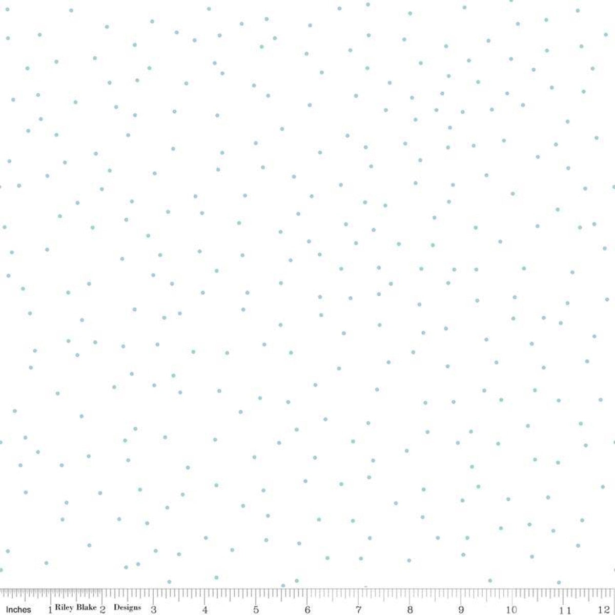 Pin Dot | Aqua by Lori Holt for Riley Blake | C705-AQUA