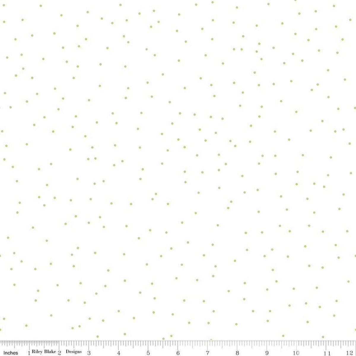 Pin Dot | Green by Lori Holt for Riley Blake | C705-GREEN